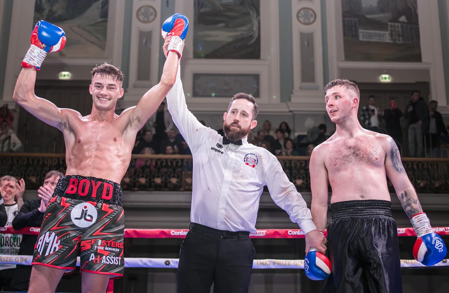 John Boyd wins on debut