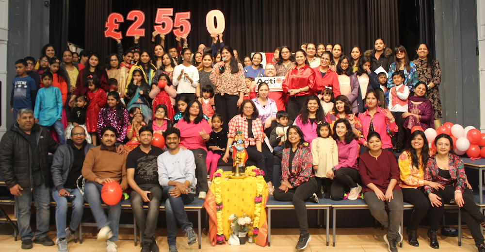 BRAVO: Performers and Organisers take a bow after raising over £2,500 for Action Cancer.