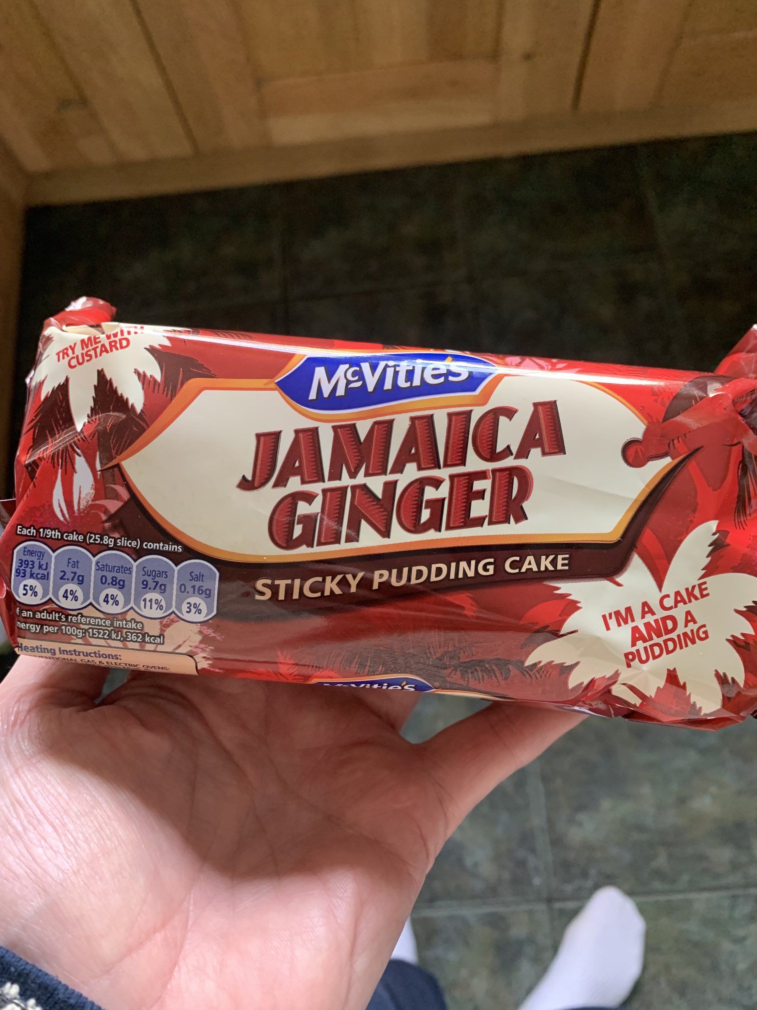 HOLY GOLDEN COW! A McVities Ginger Cake brought the memories flooding back