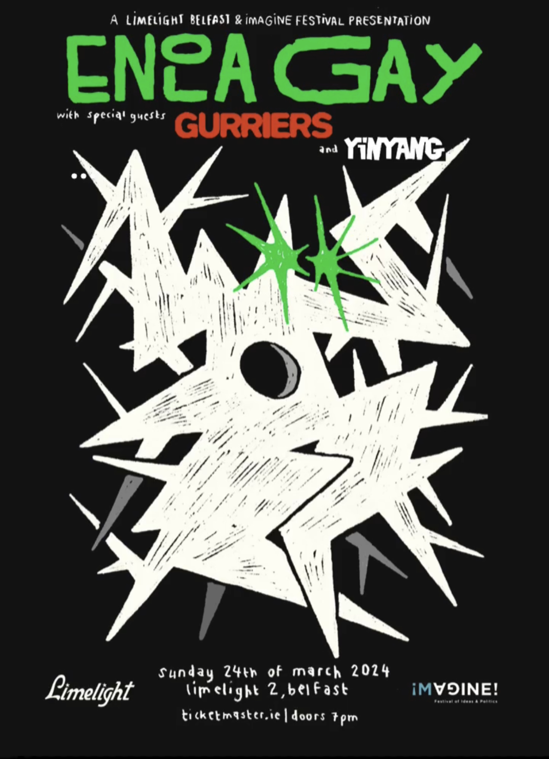 GIG: Enola Gay will be headlining an upcoming show in March at the Limelight