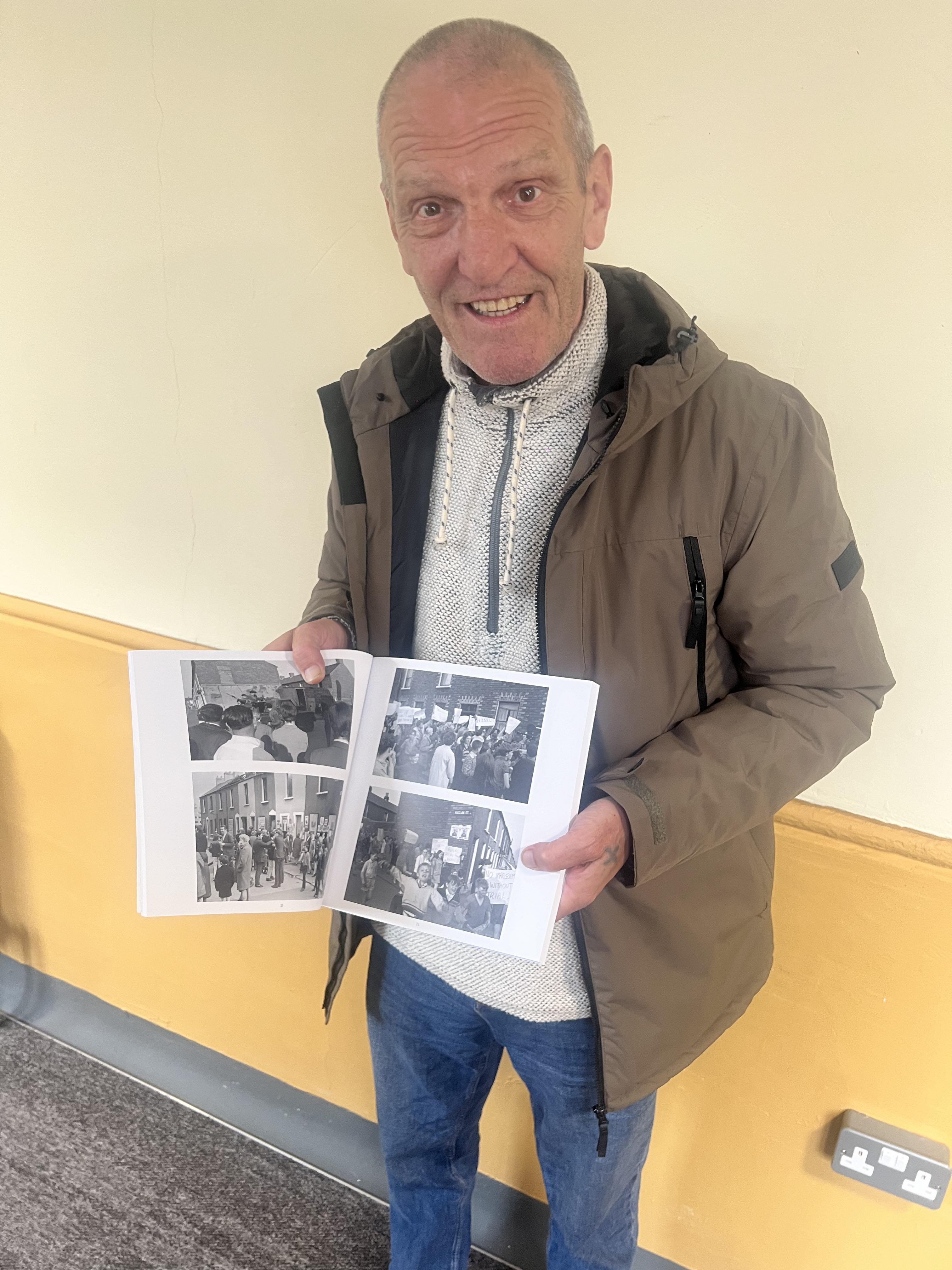 Noel McKay features in the book as a boy