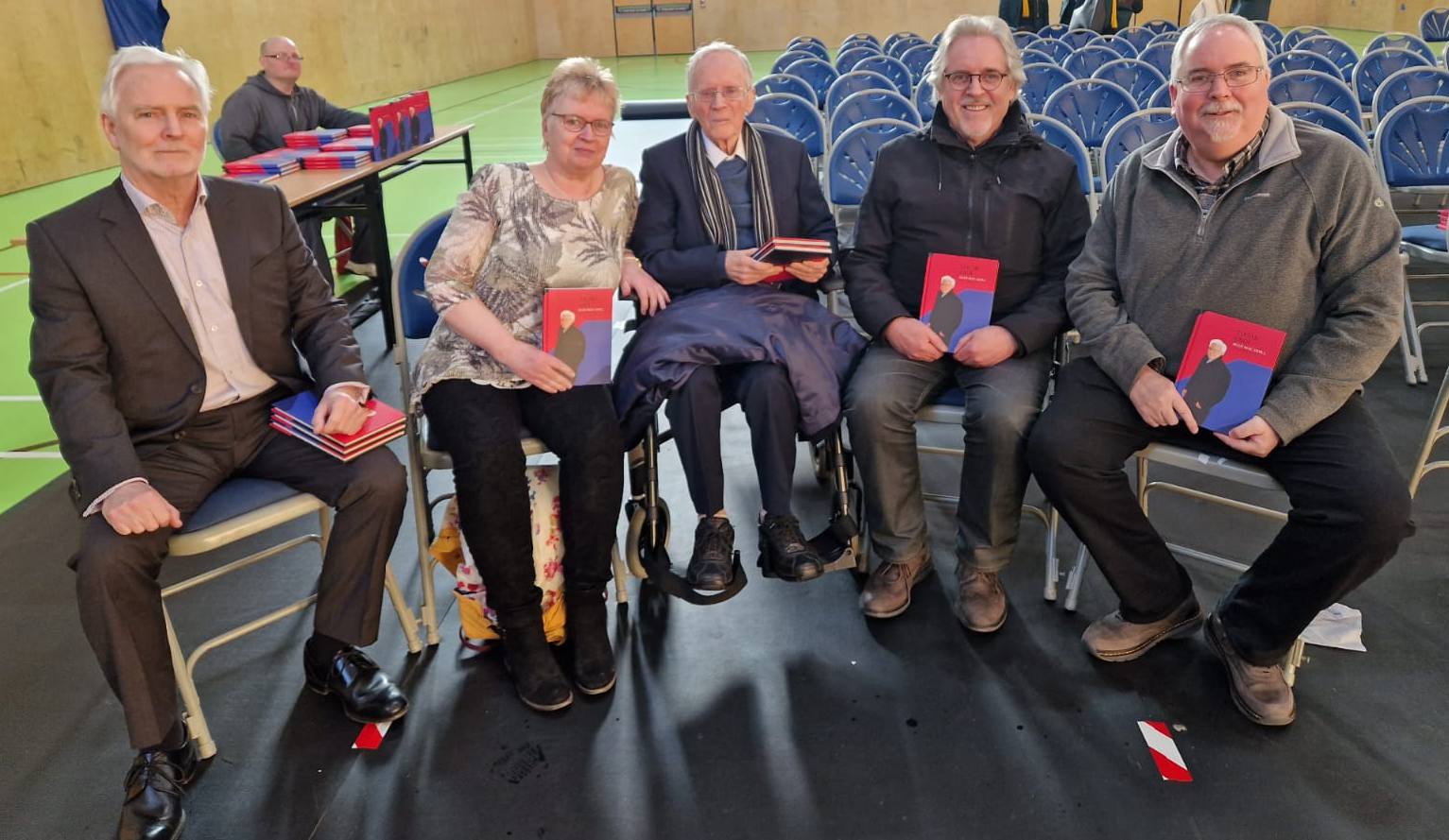 FEAR UASAL: Seán Mackel with his children Ciarán, Áine, Seán and Pádraig