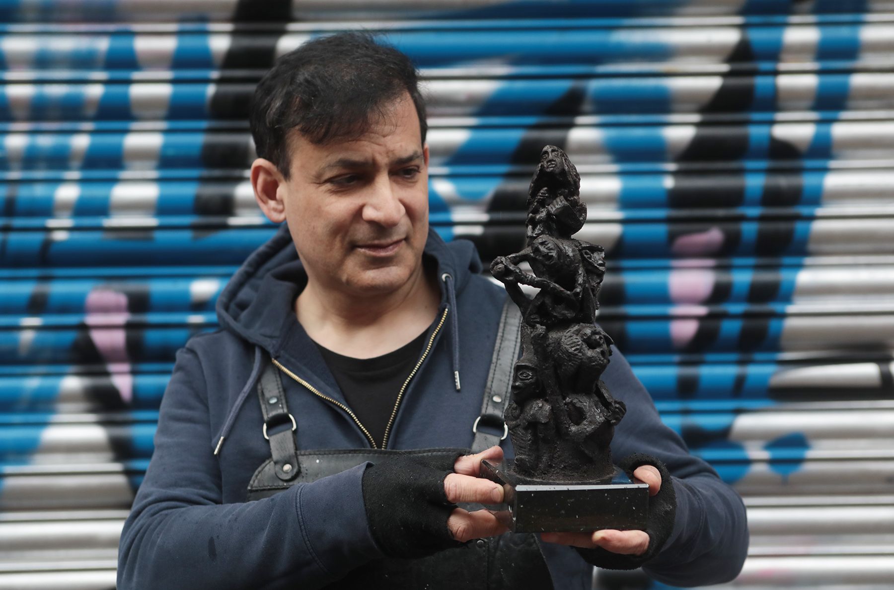 Farhad's exhibition will feature both turf and bronze sculptures