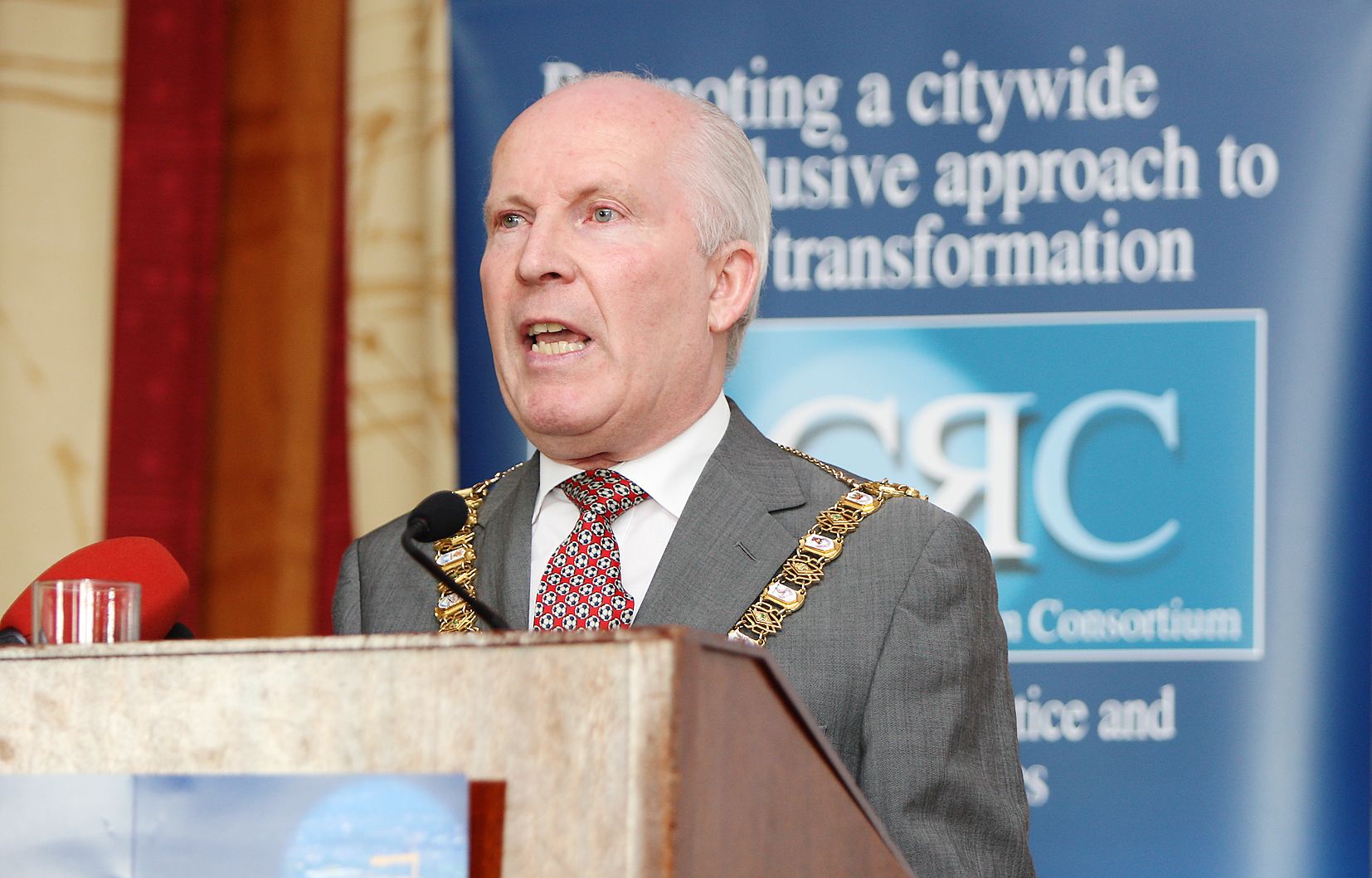LEAP IN THE DARK: Jim Rodgers had an eventful year as Lord Mayor