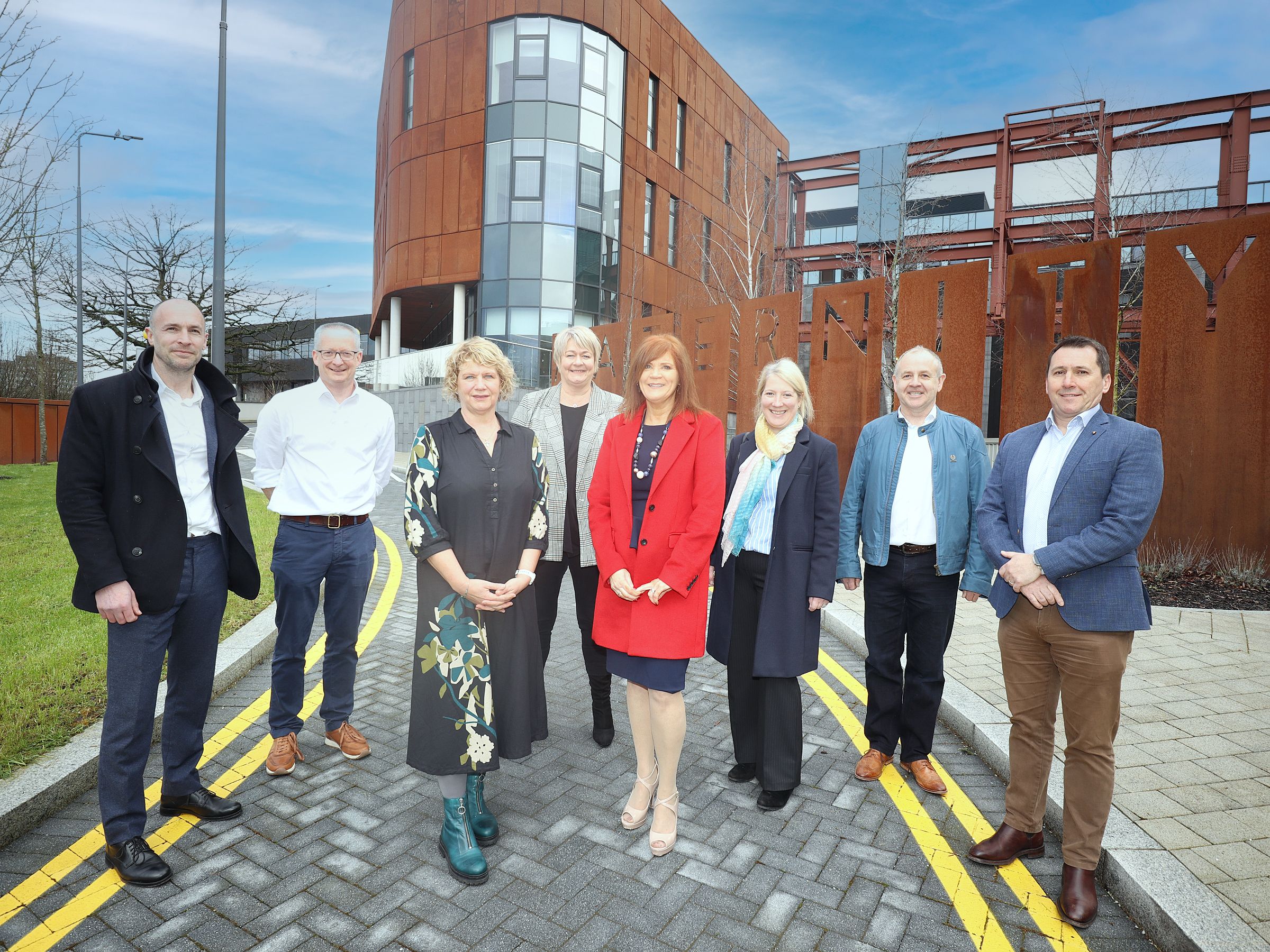 The handover of the new maternity services