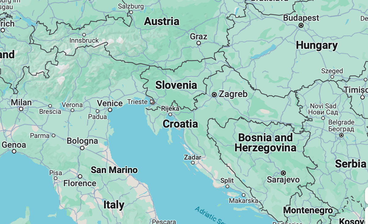 Dominatori del commercio: Trieste si trova al confine italo-sloveno