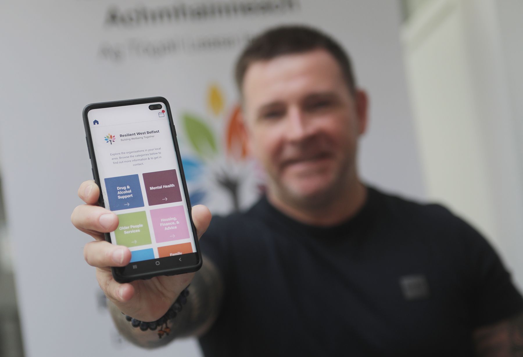 Terry Quinn, Strategic Health and Wellbeing co-ordinator at West Belfast Partnership Board