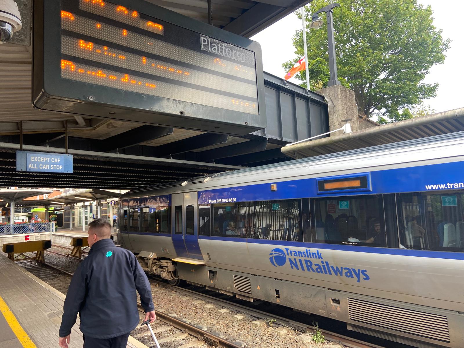 Great Victoria Street train station today