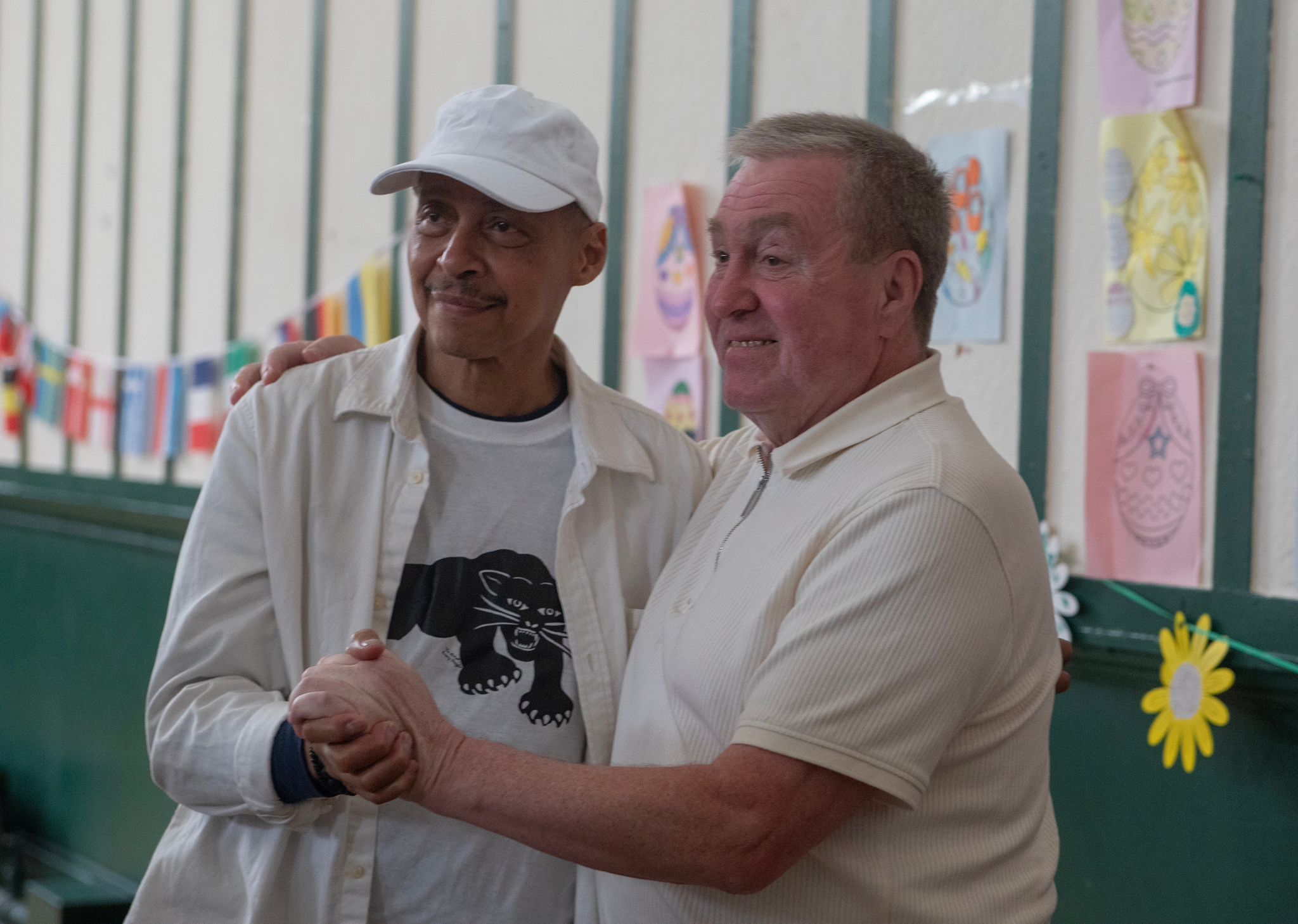 The moment Joe and Jamal met for the first time in over 40 years