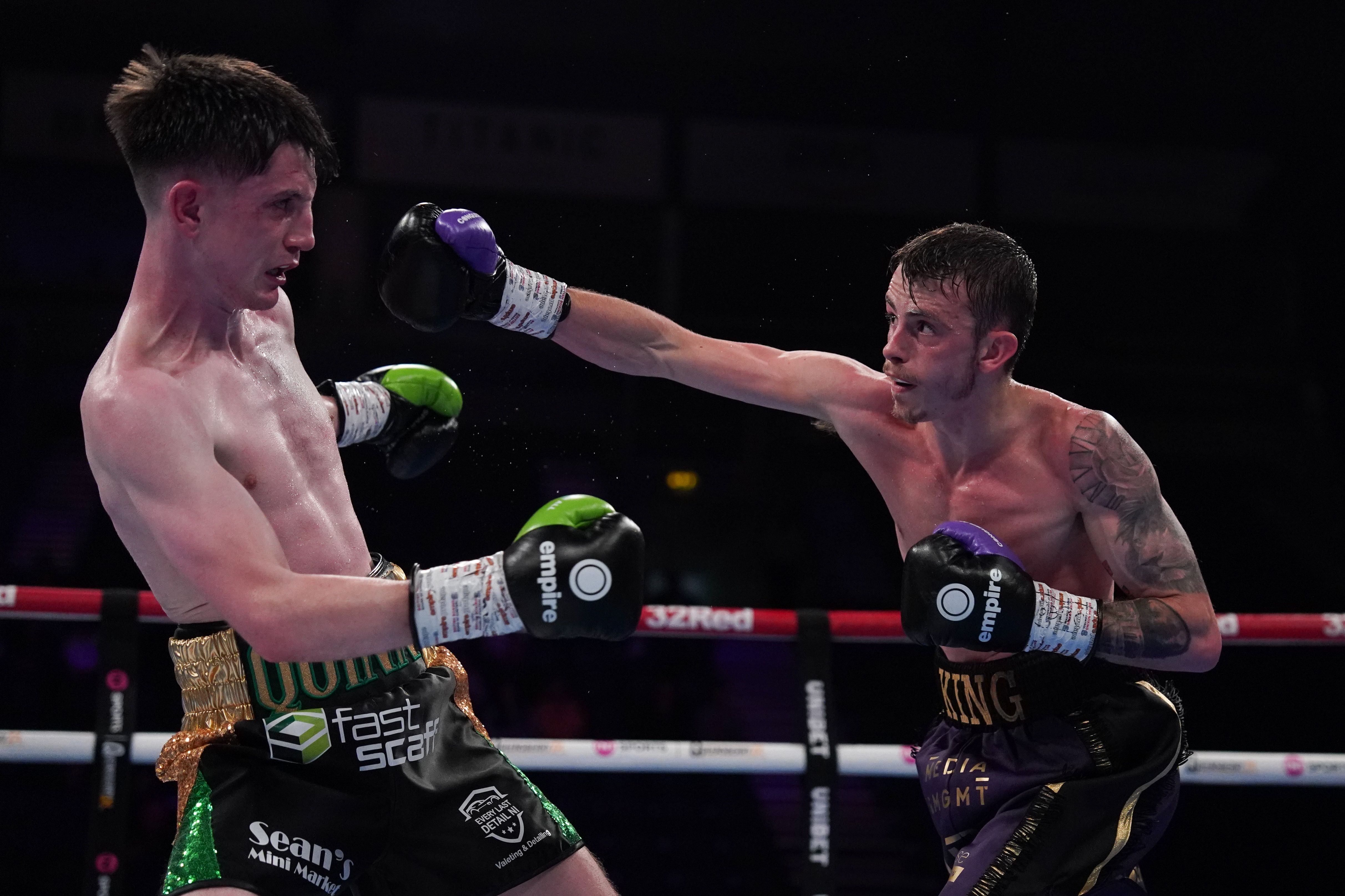 Quinn evades a Kelsall raid