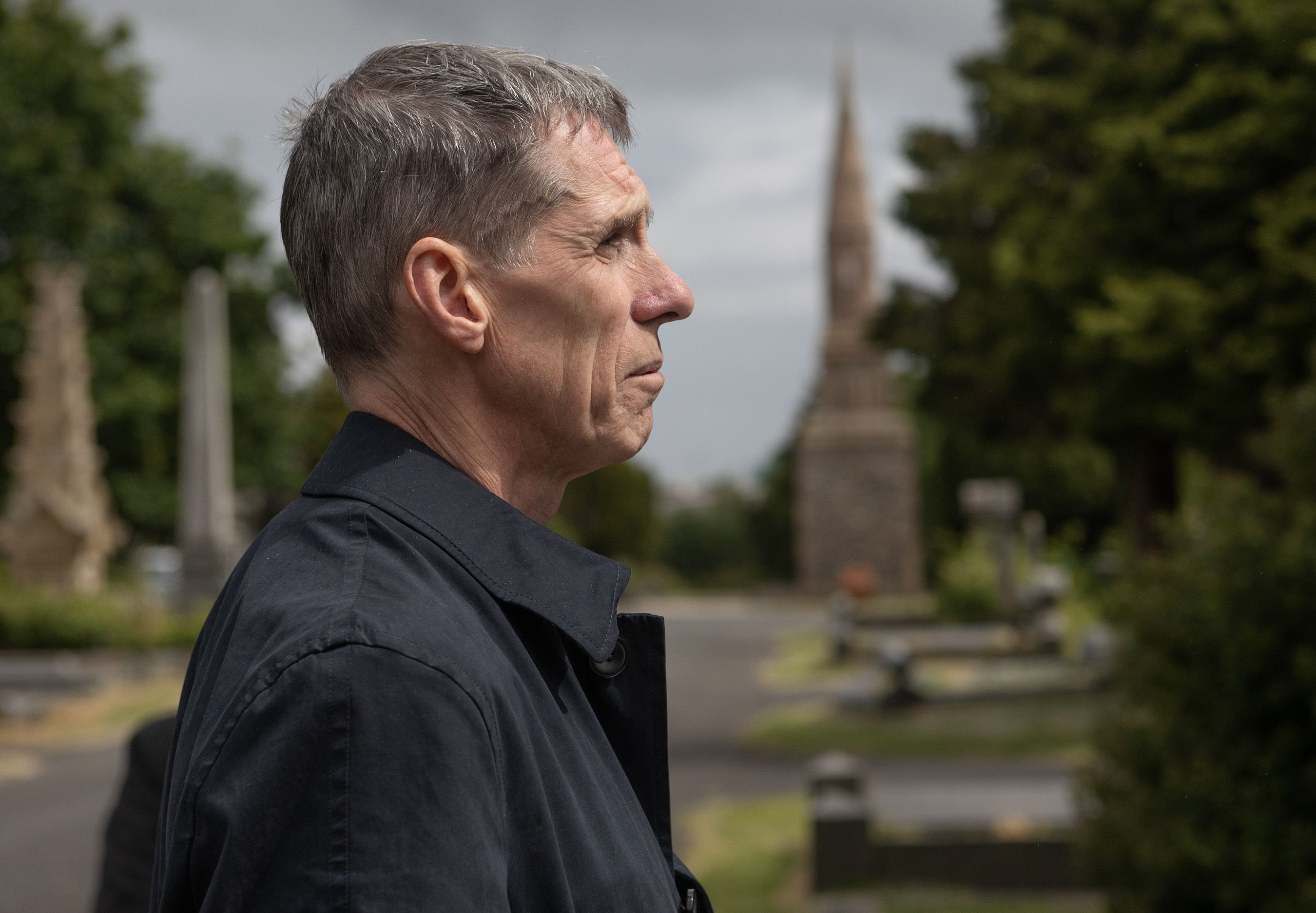 Historian Mark Doherty spoke at Friday's commemoration