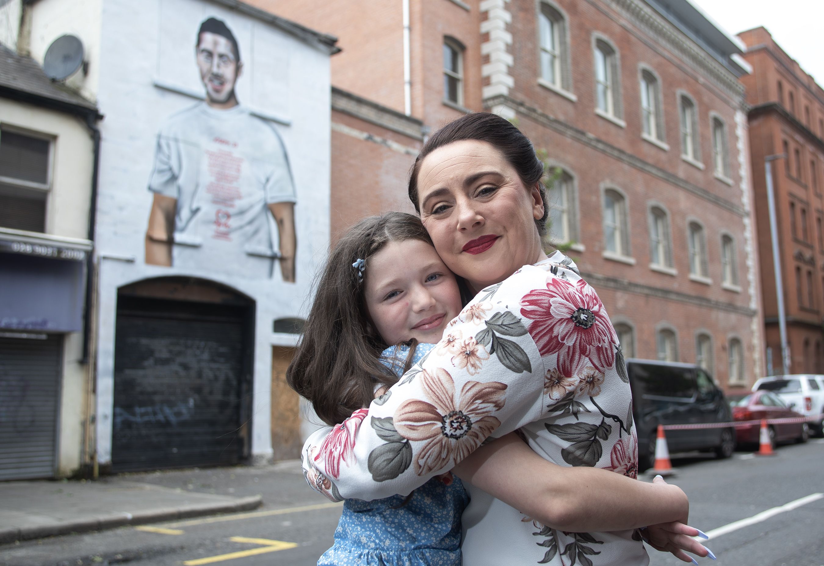 Joseph's daughter Bella and his sister Jeanette