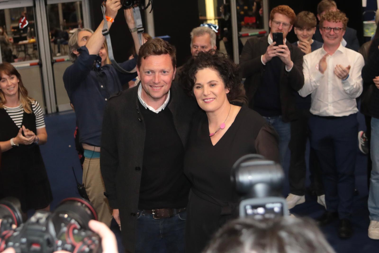 Claire Hanna with her husband Donal Lyons