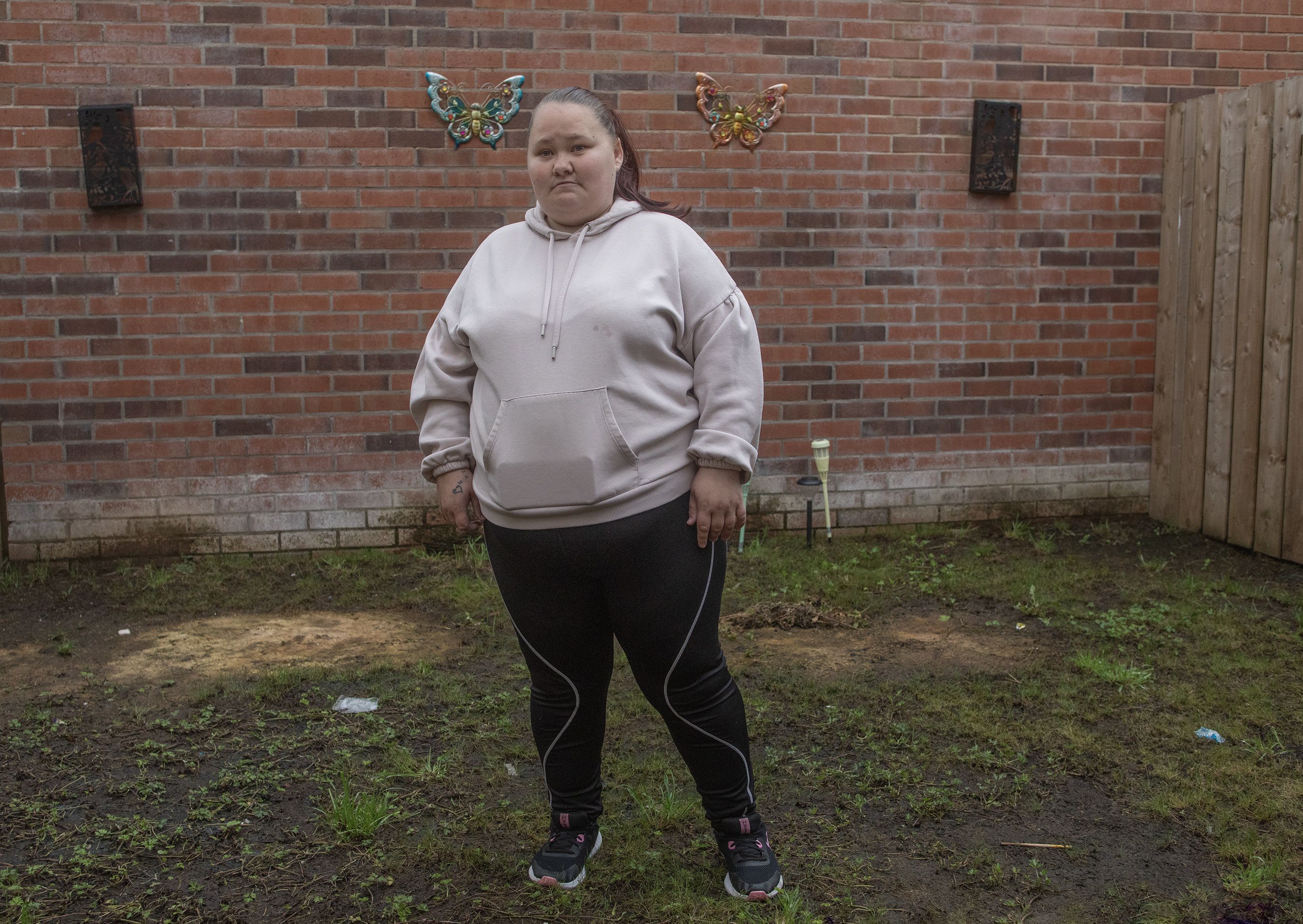 Maryfrances McCann in her garden