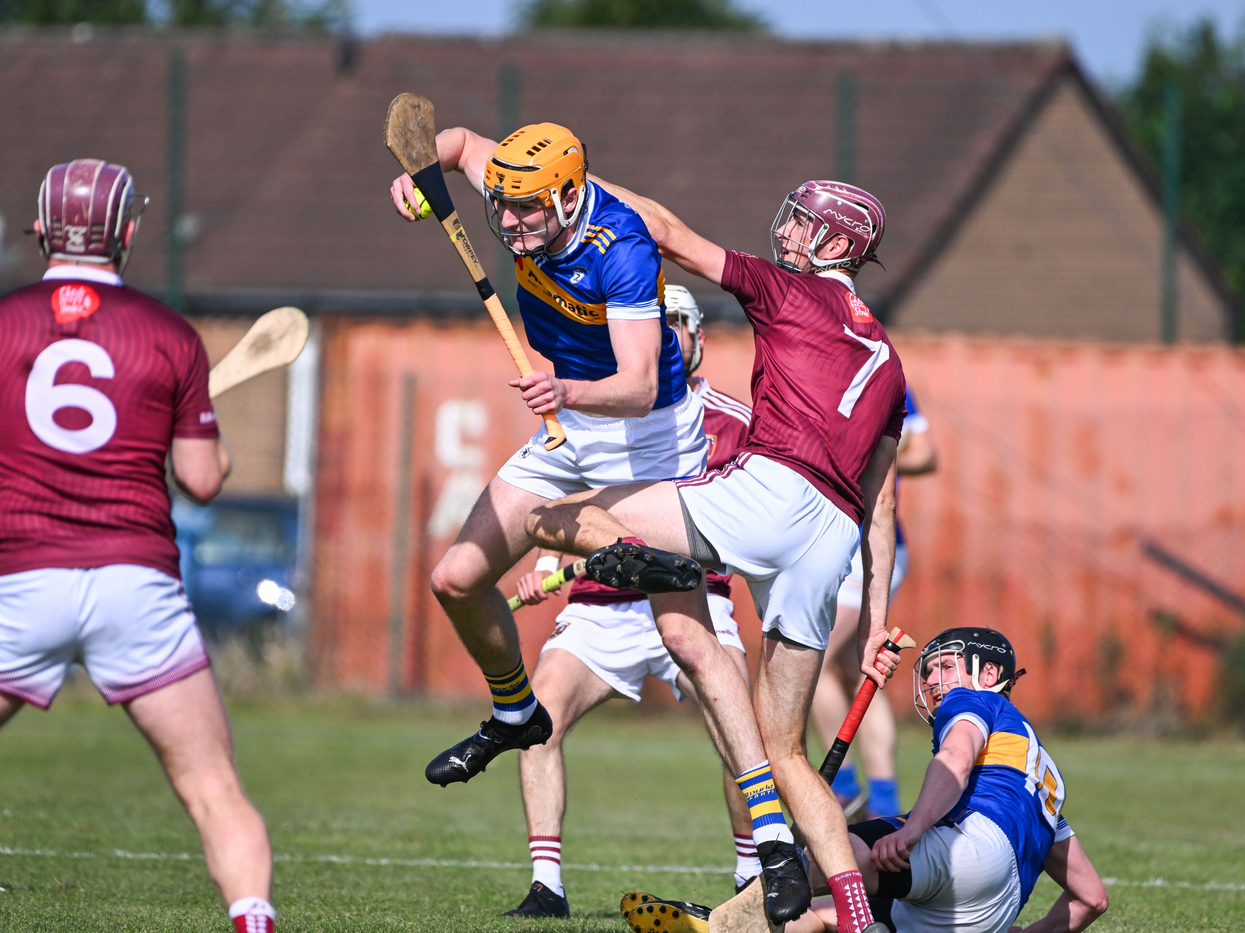 Pearce Short rides the challenge of Ruairi McCollum