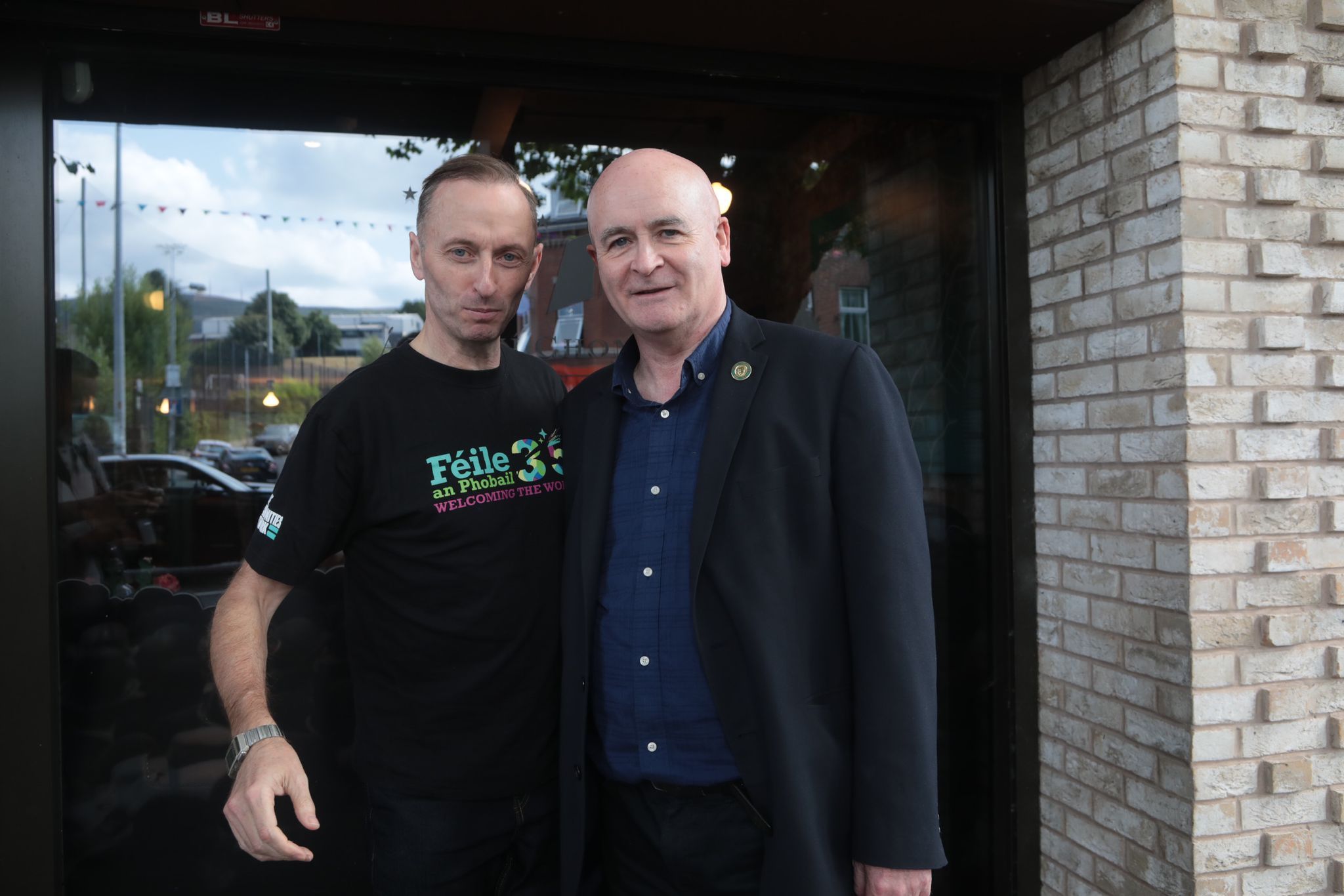 LABOUR PARTY DIDN'T PULL TOGETHER: Mick Lynch with the author