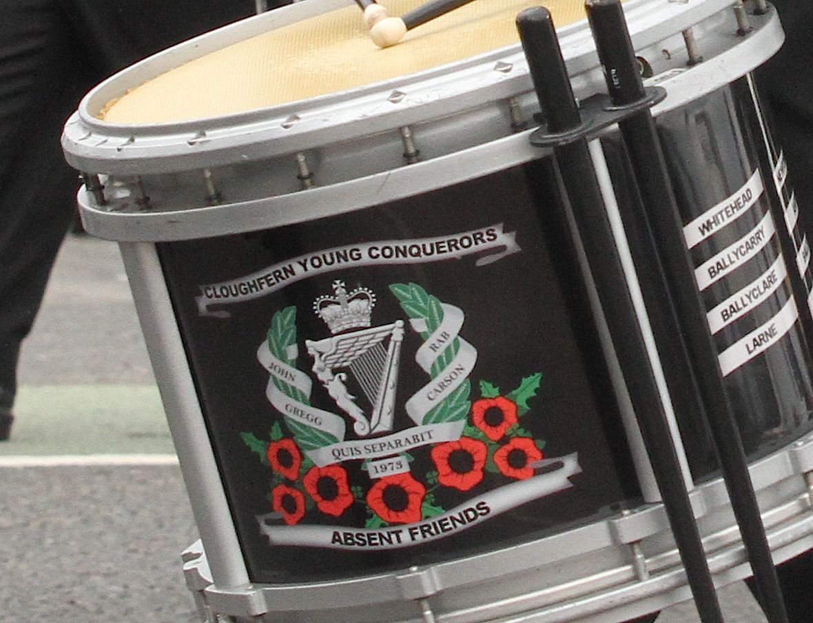 DRUM ROLL: A band tribute to UDA men Rab Carson and John Gregg