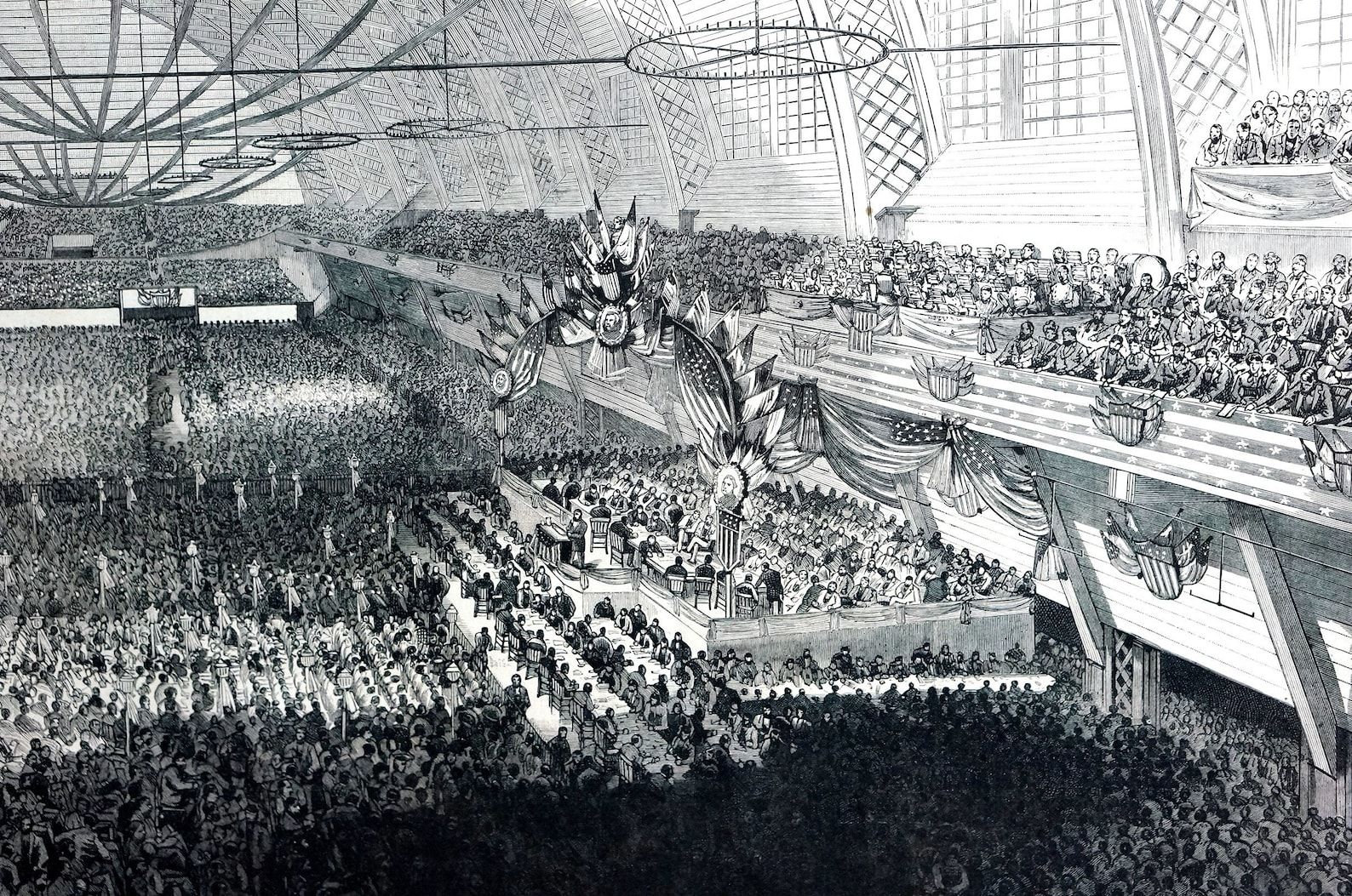 UNCHANGED: The 1884 Republican National Convention in Chicago – the basic system remains the same