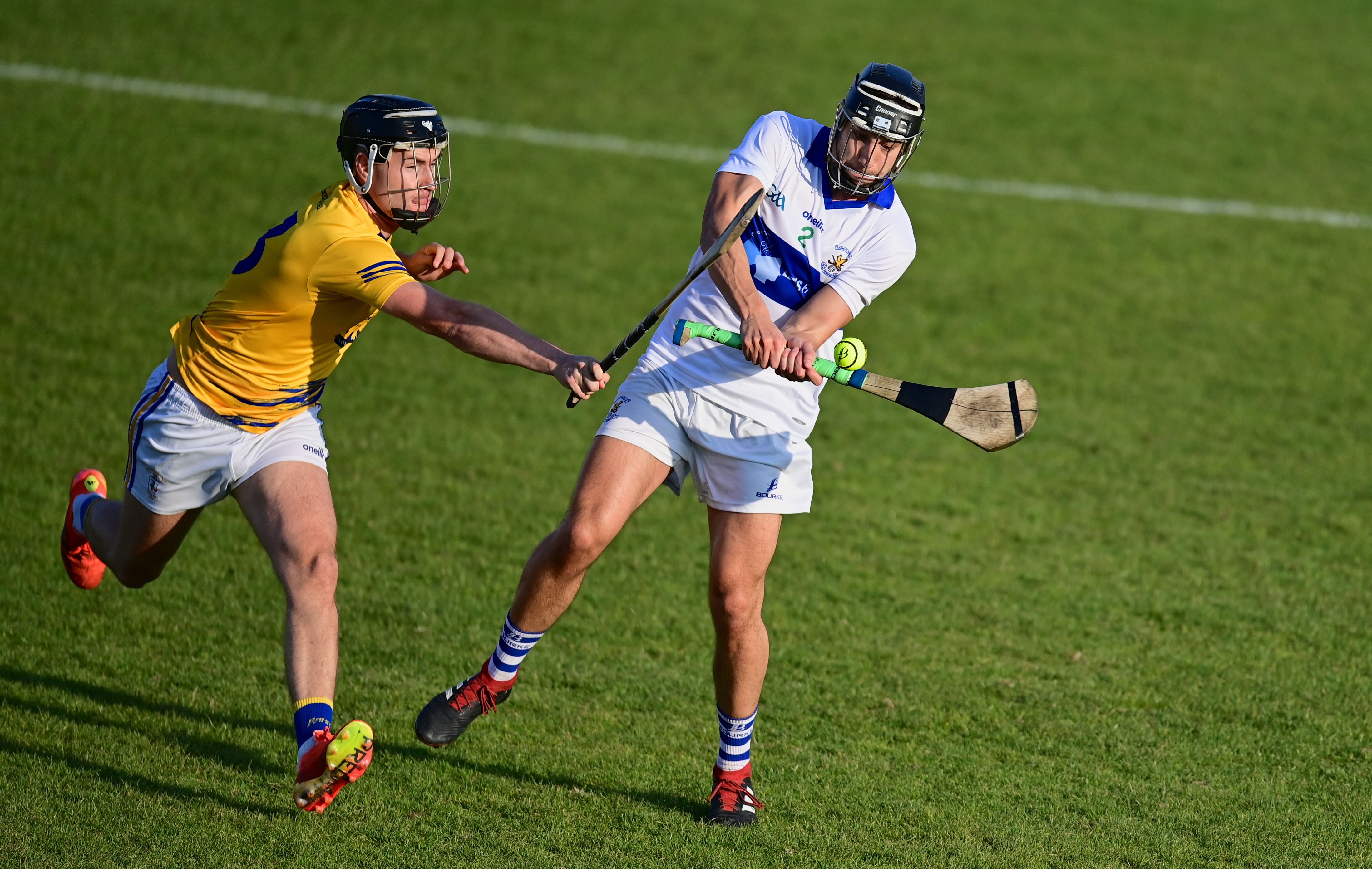 Jack Bohill comes under pressure from Thomas Morgan 