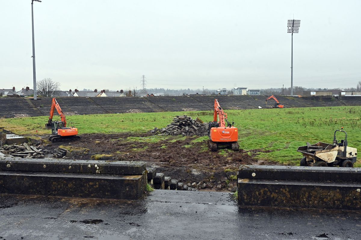 The GAA started clearing the site earlier this year