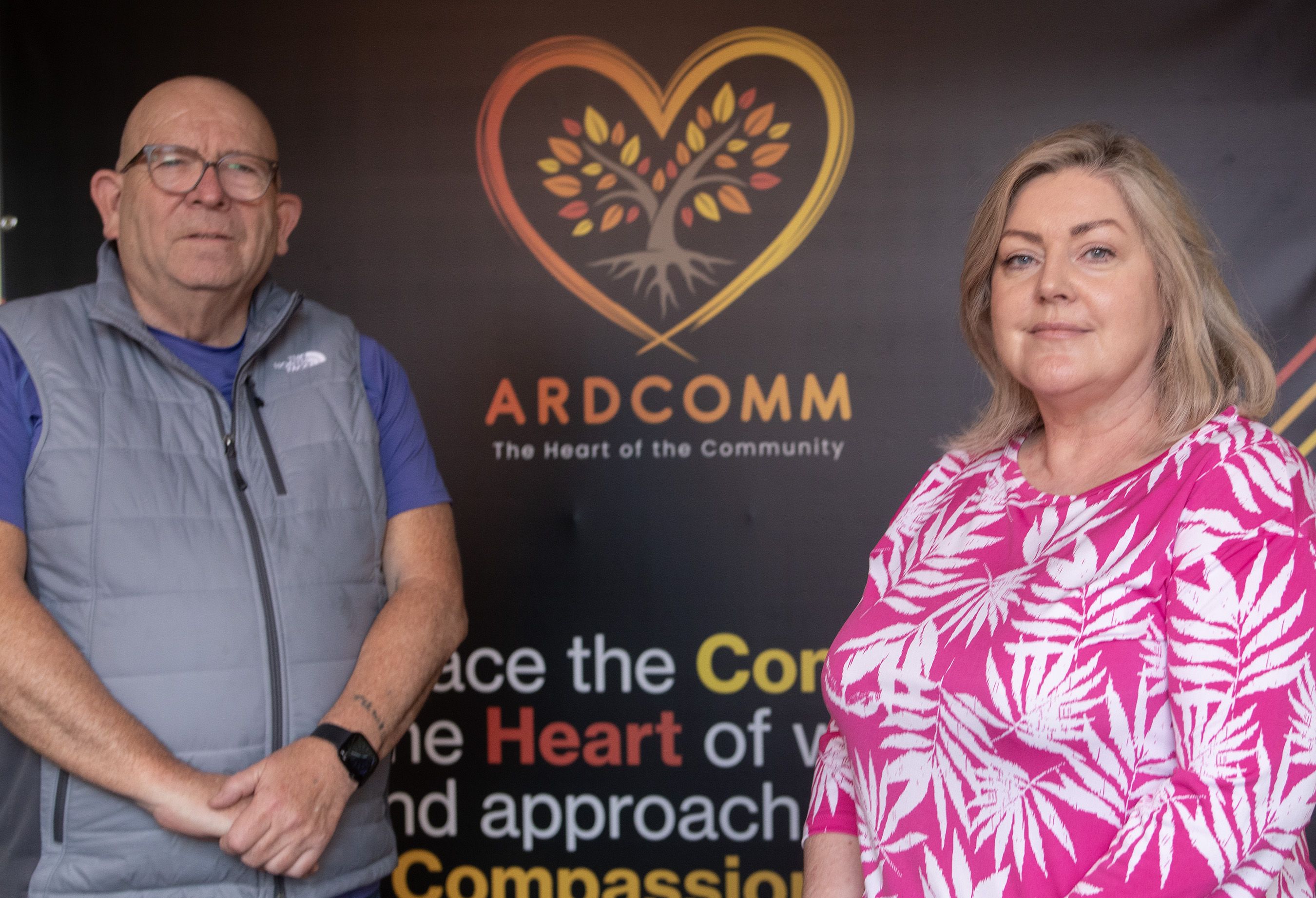 Richard May and Dr Michelle Templeton