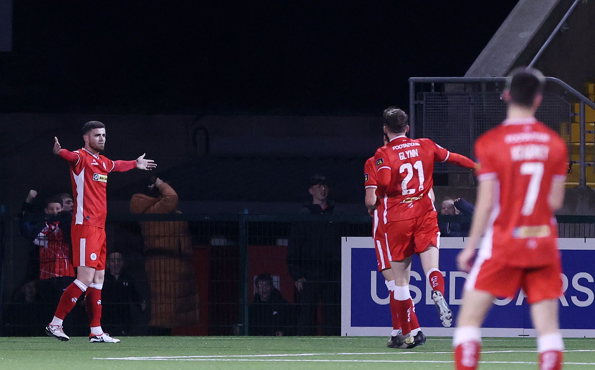 Ruaidhri Donnelly opened the scoring for Cliftonville 