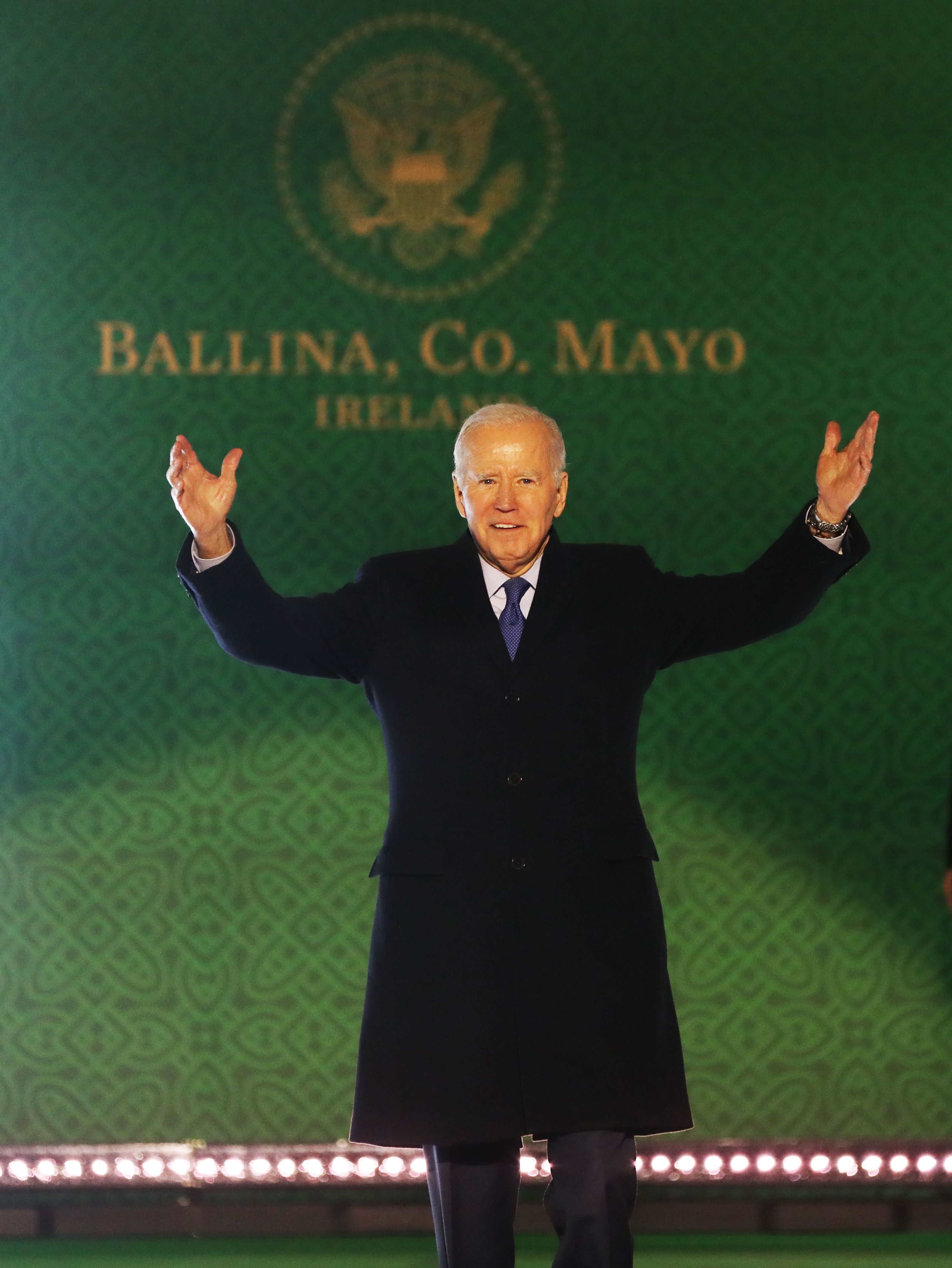 CHANGED TIMES: Joe Biden’s hugely successful visit to Ireland in April 2023 seems very long ago