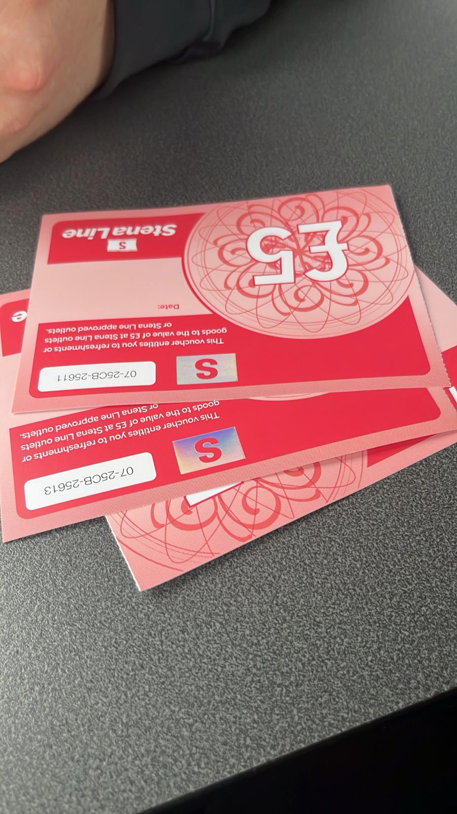 DELAY: £5 vouchers have been handed out to Celtic fans