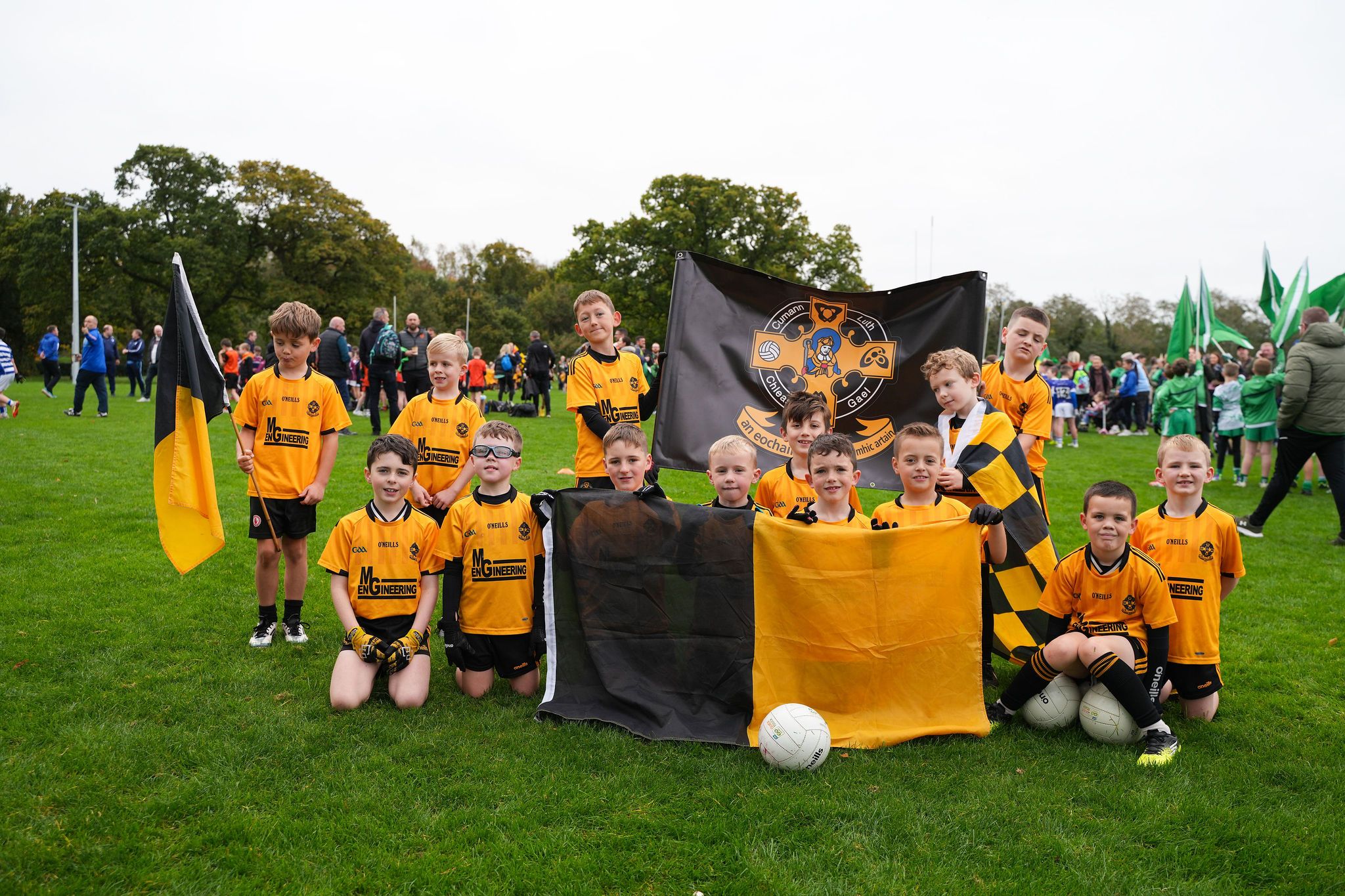 Teams all across Ireland turned out for the huge spectacle