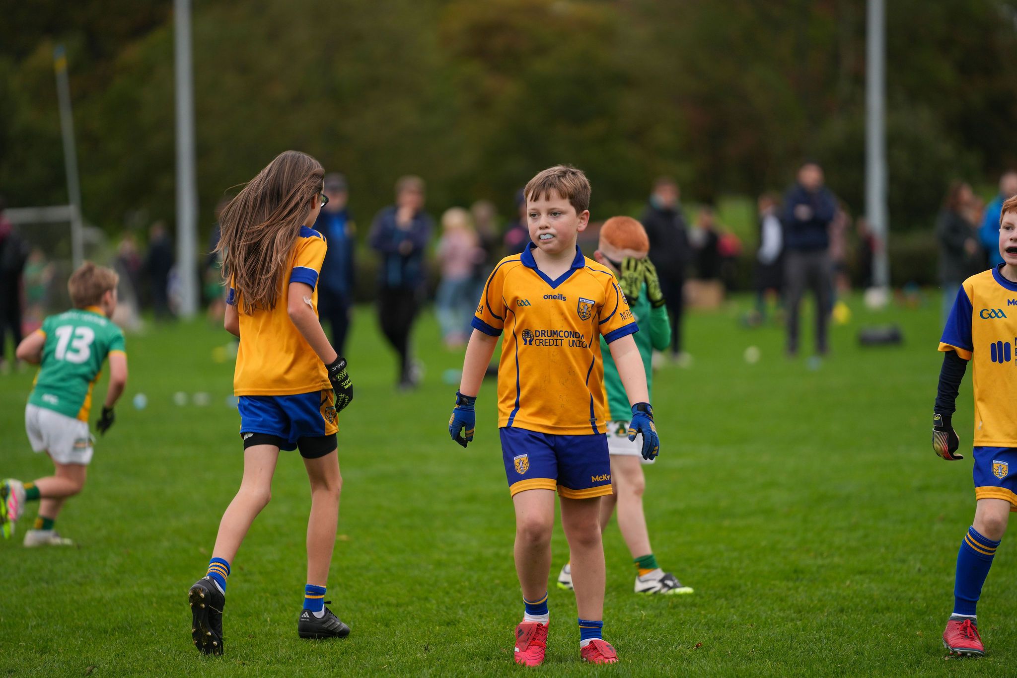 It was a competitive afternoon