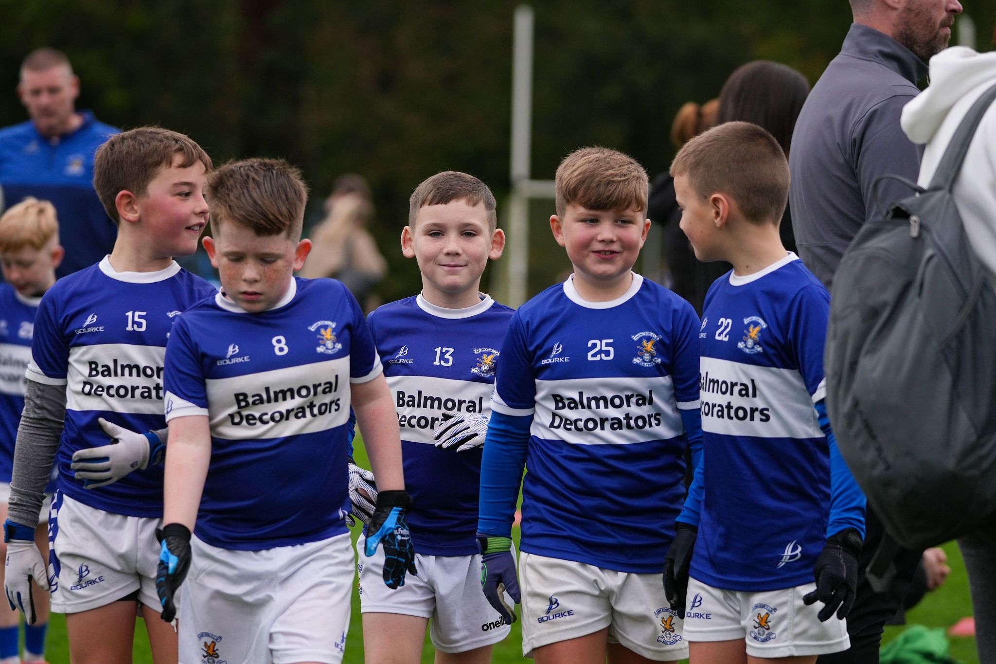 The Johnnies U-9 team competed in the Festival of Footbal