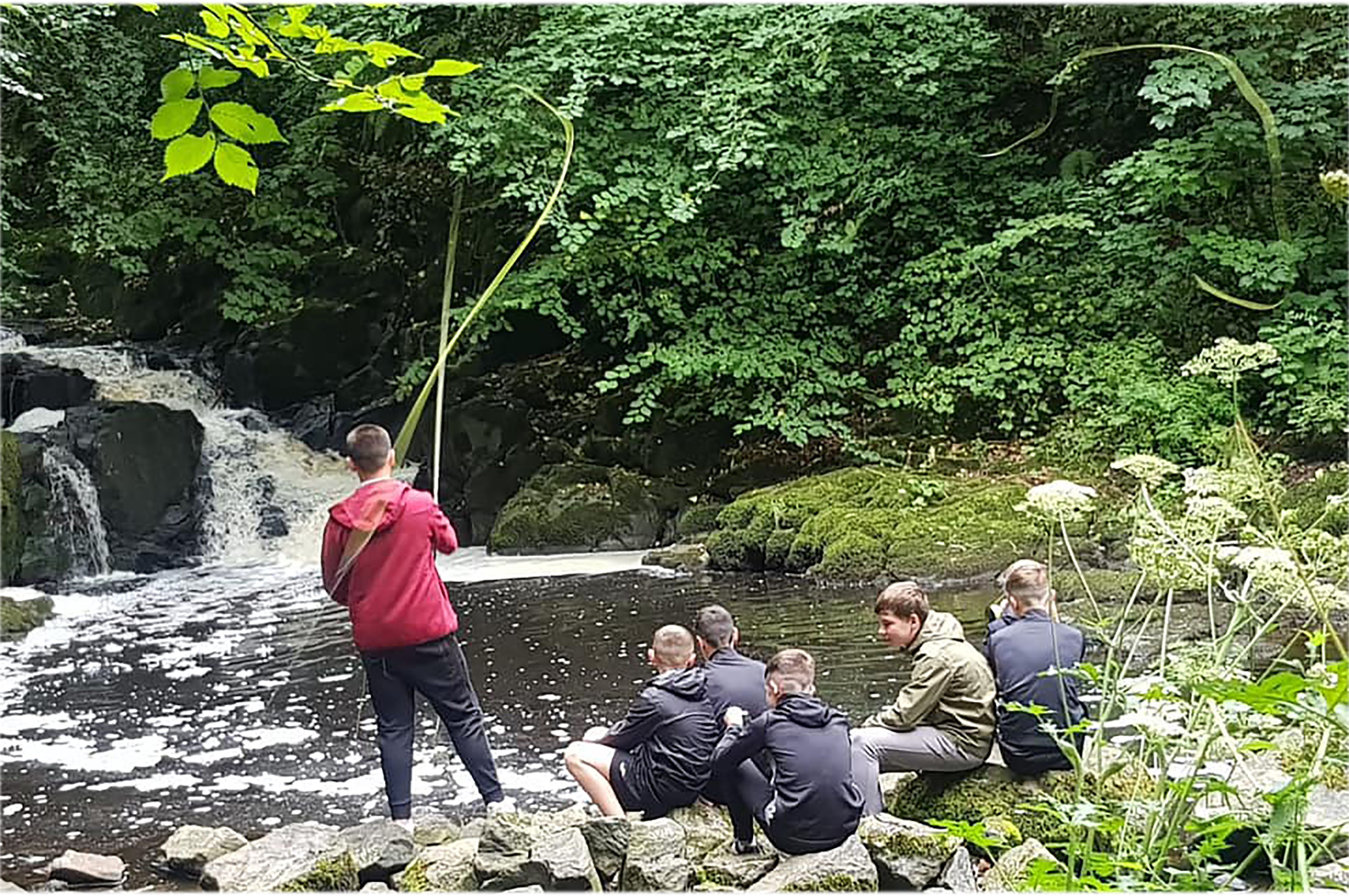 GONE FISHING: Crumlin and District Angling Club provide free lessons to nurture a love of the pursuit – and of nature