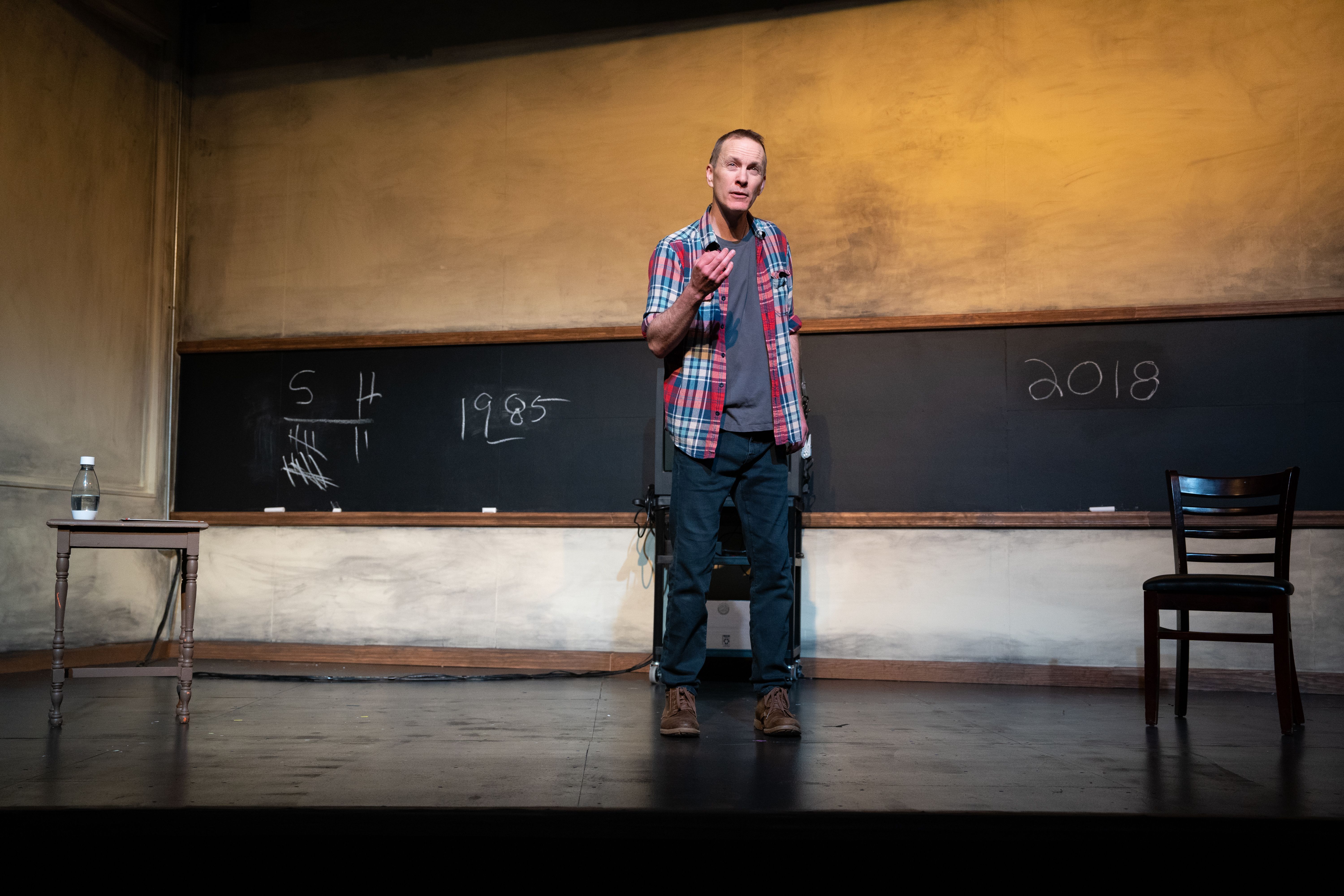 Jay Sefton in Unreconciled (Photo by Andrew Greto)