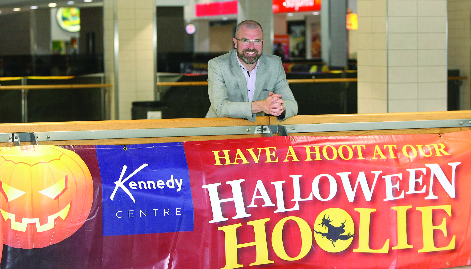 HALLOWEEN READY: John Jones, Centre Manager, Kennedy Centre