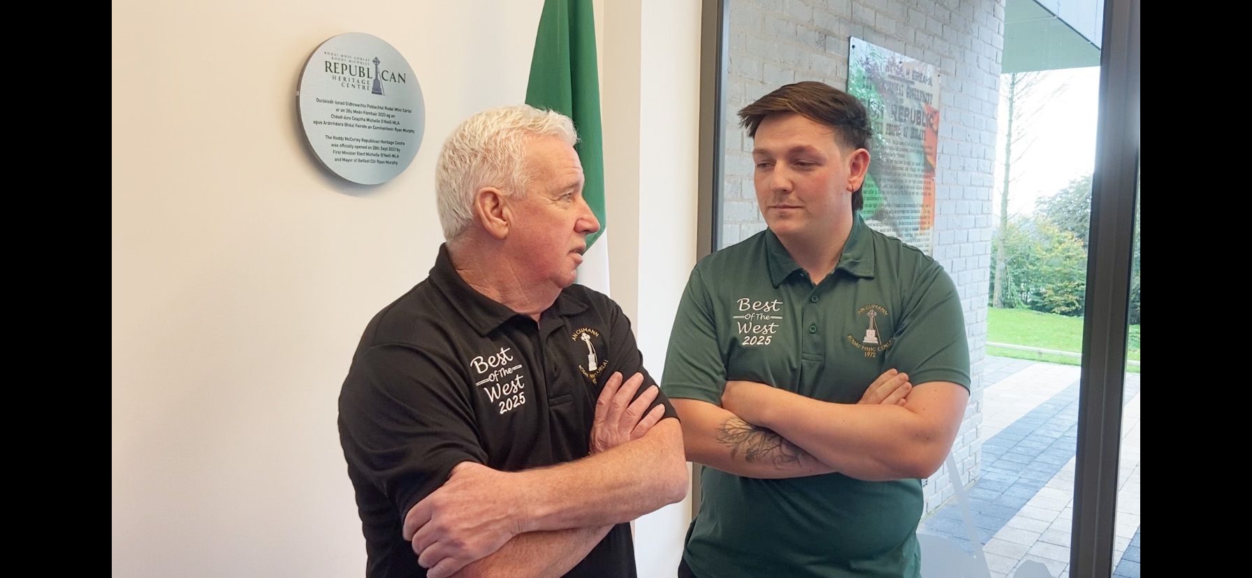 TOP TEAM: Kevin Ferris (General Manager) and Liam Groves (Events Co-ordinator) at the Roddy's