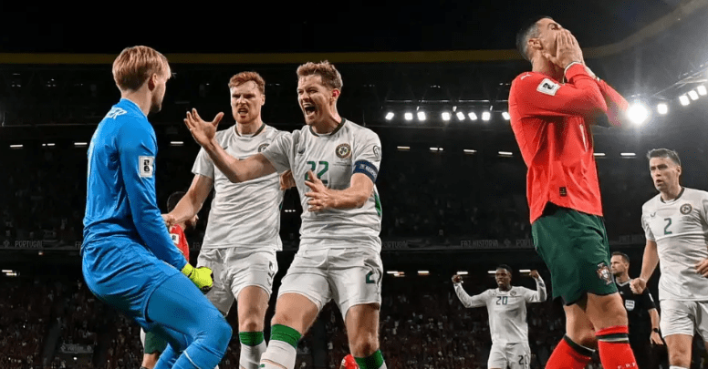 Kelleher saved Ronaldo's 75th minute penalty 