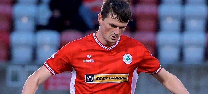 Shaun Leppard's first goal for Cliftonville