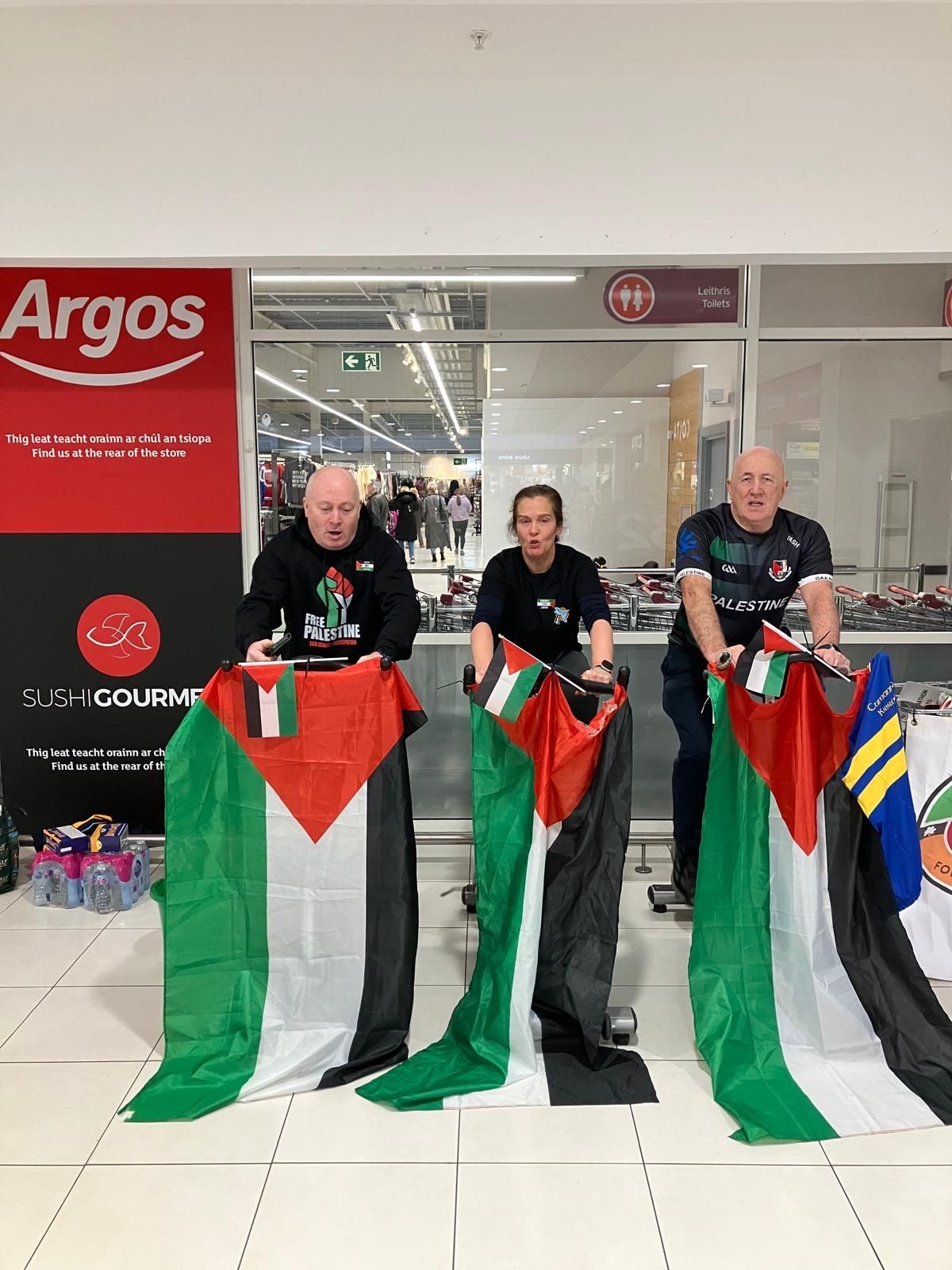 The club have been cycling and fundraising in the Kennedy Centre this year