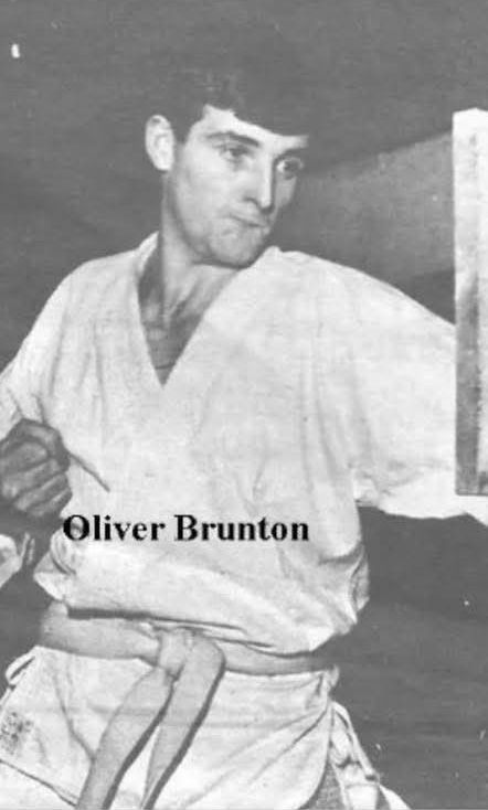A young Oliver Brunton