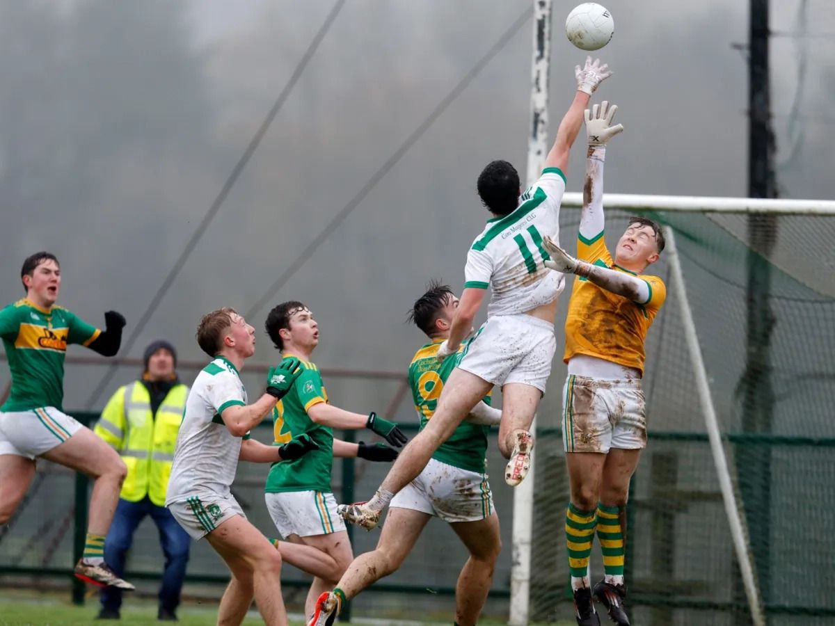 LAST GASP: Dunloy left it late to overcome their North Antrim opponents