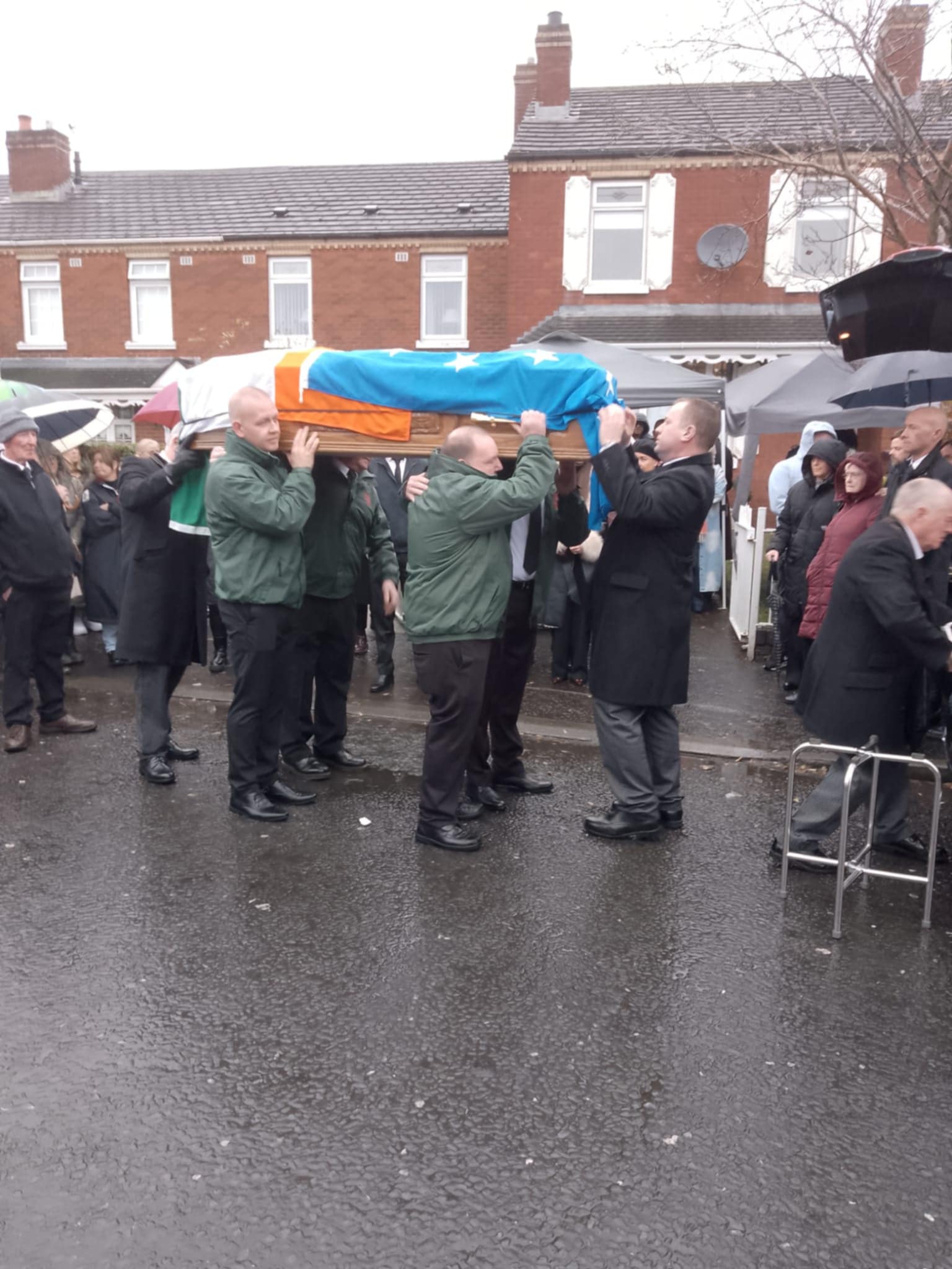 Jamesy Curley's funeral on Tuesday