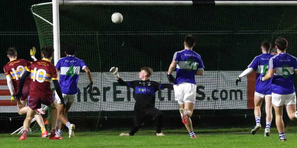 Lorcan Cordner strikes a major for Gort na Mona