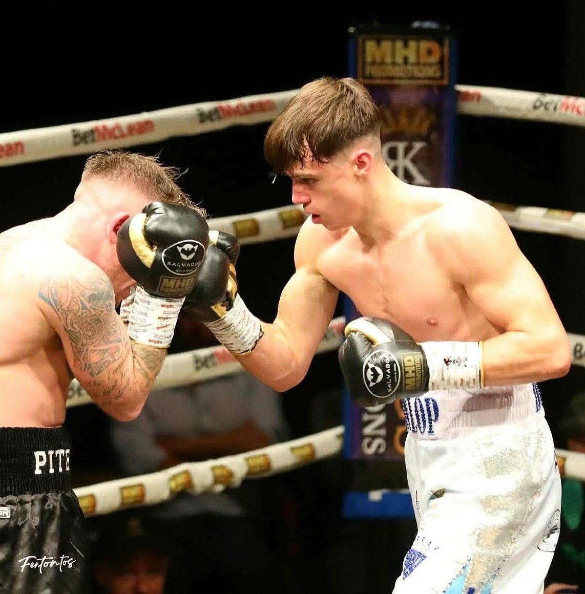 Oisín Dunlop overcame the odds to defeat Nottinghamshire native, Connor Meanwell