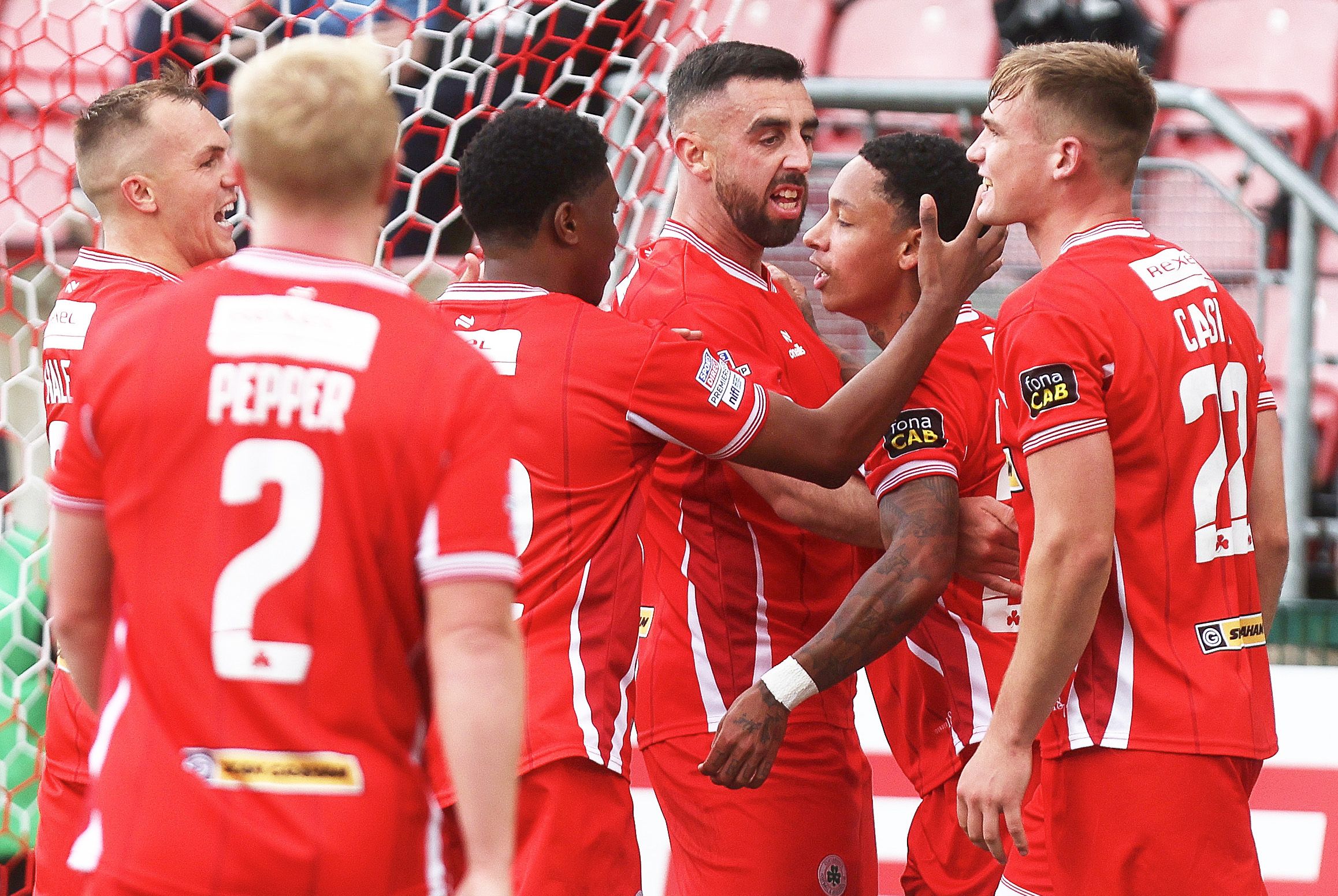 COMEBACK KINGS: The Reds came from two down to win