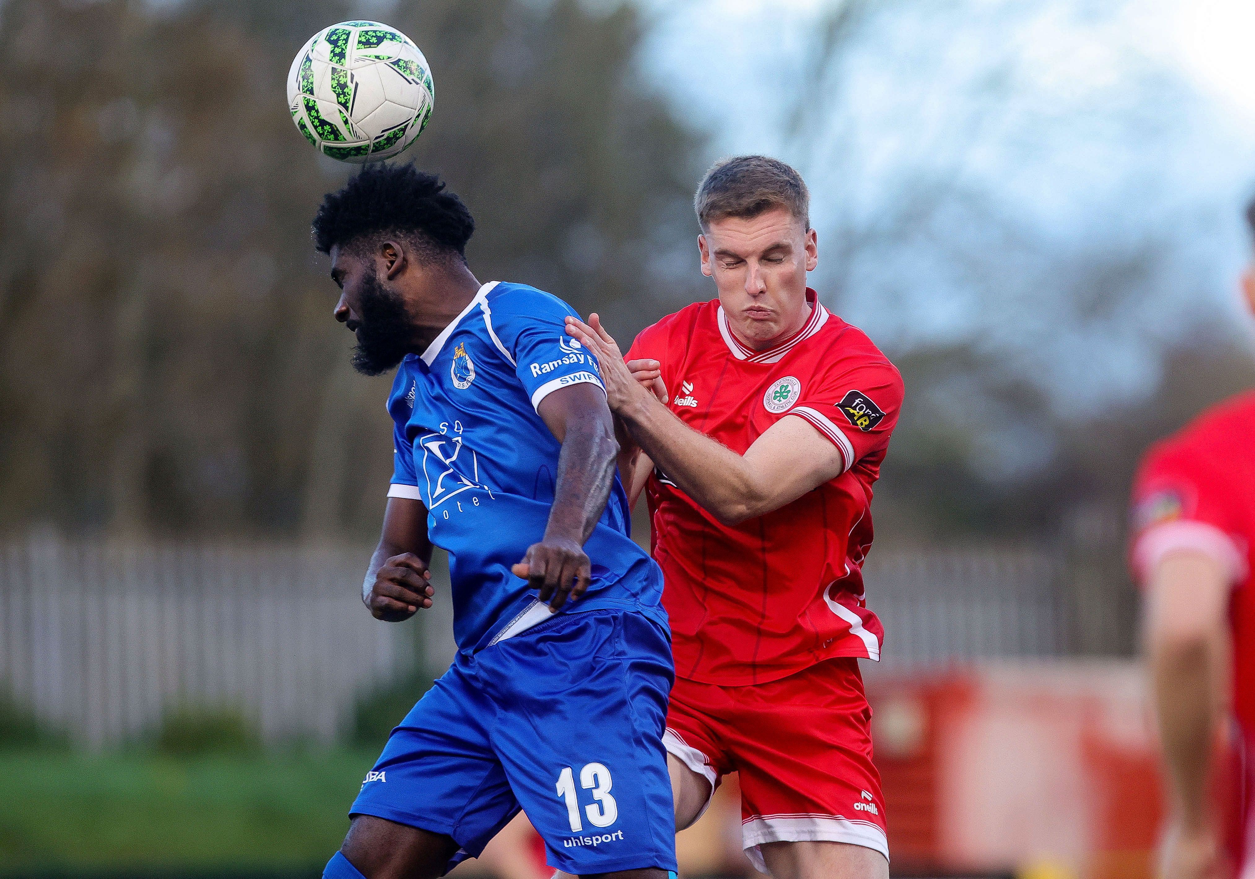 Jack Keaney with Ladislau Leonel Ucha Alvs