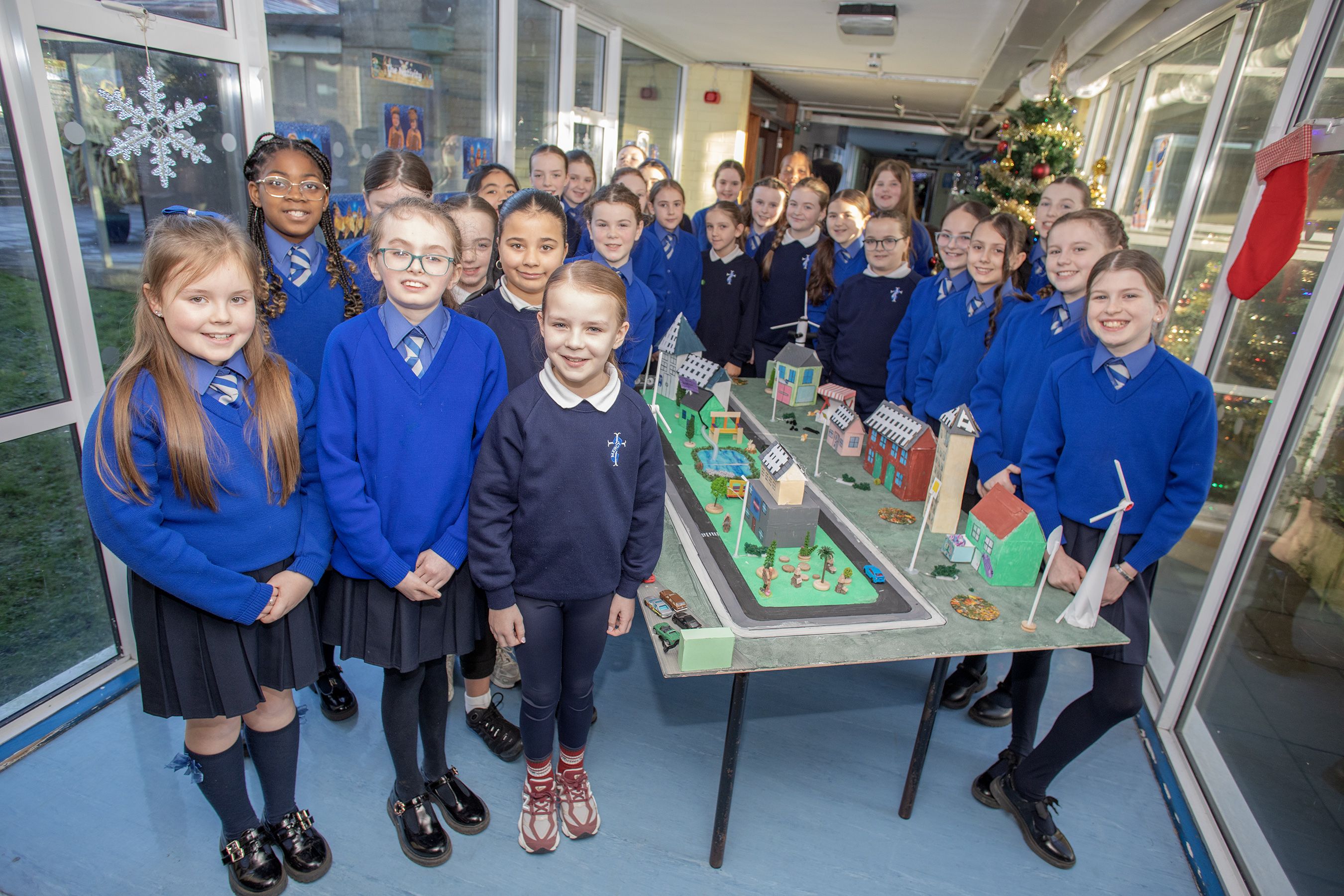 Mercy Primary girls came first in the competition