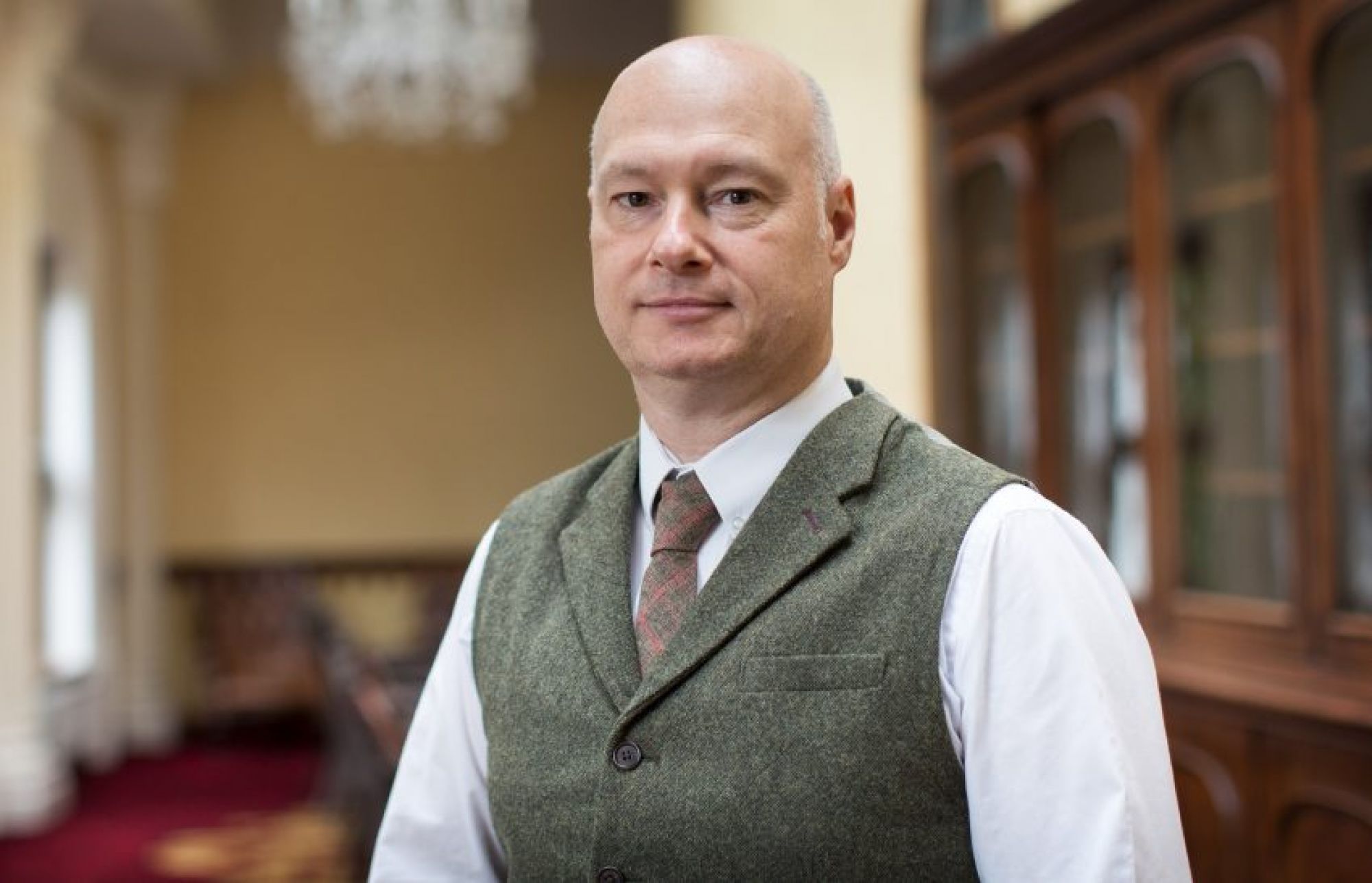 TOWN HALL: UU vice chancellor Paul Bartholomew held a meeting with UU staff