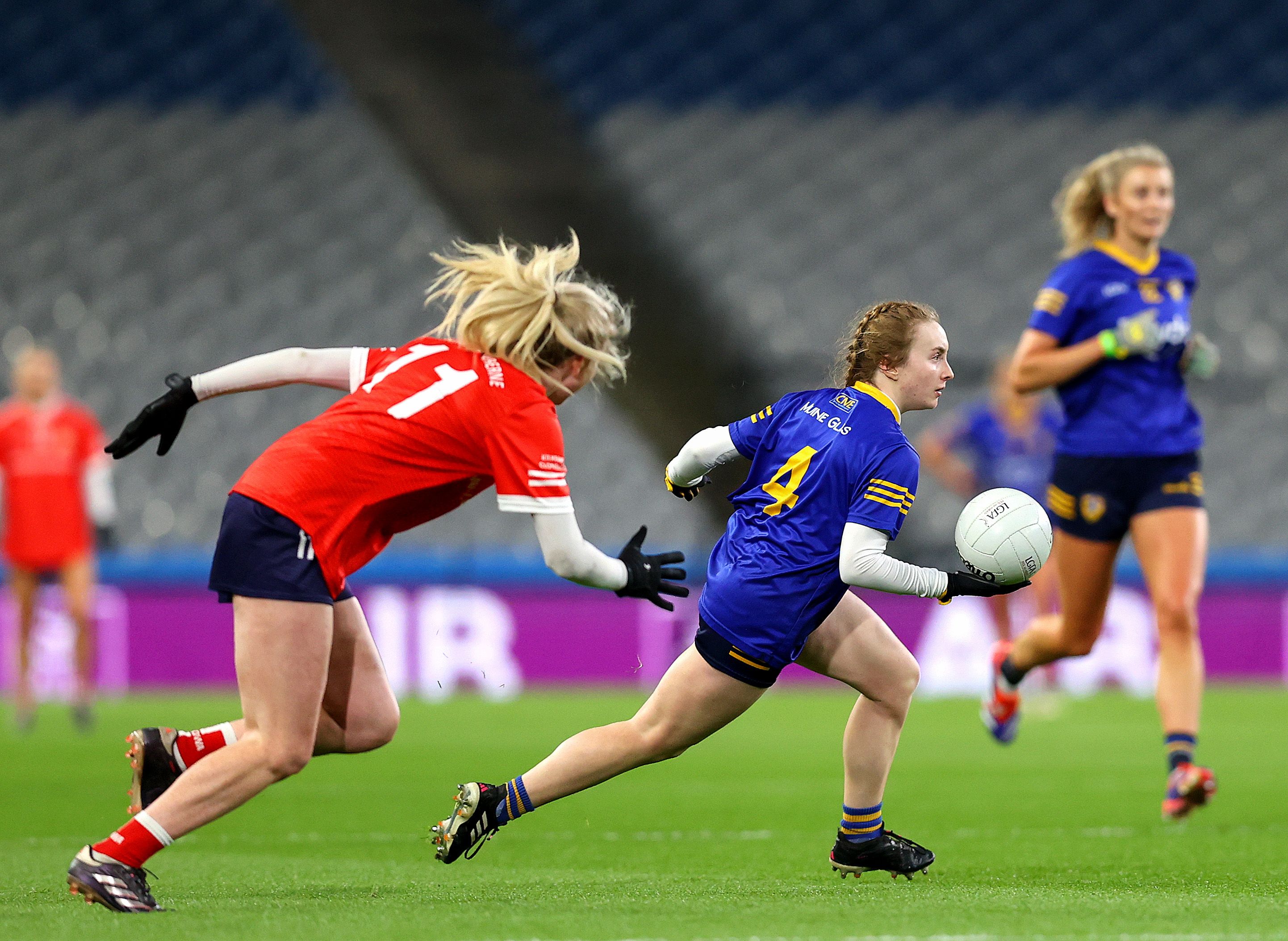 Leah Stewart scored Moneyglass' only goal