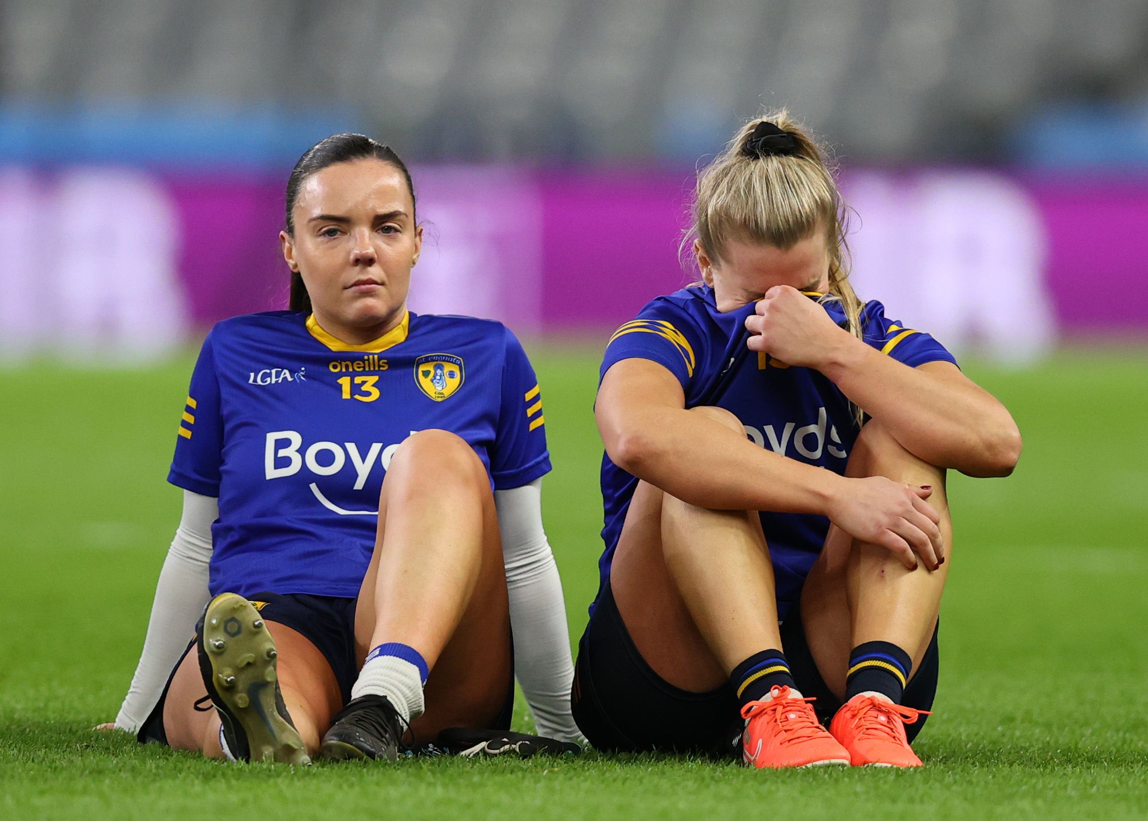 Bronagh Devlin and Eleanor Mallon left devastated after the defeat