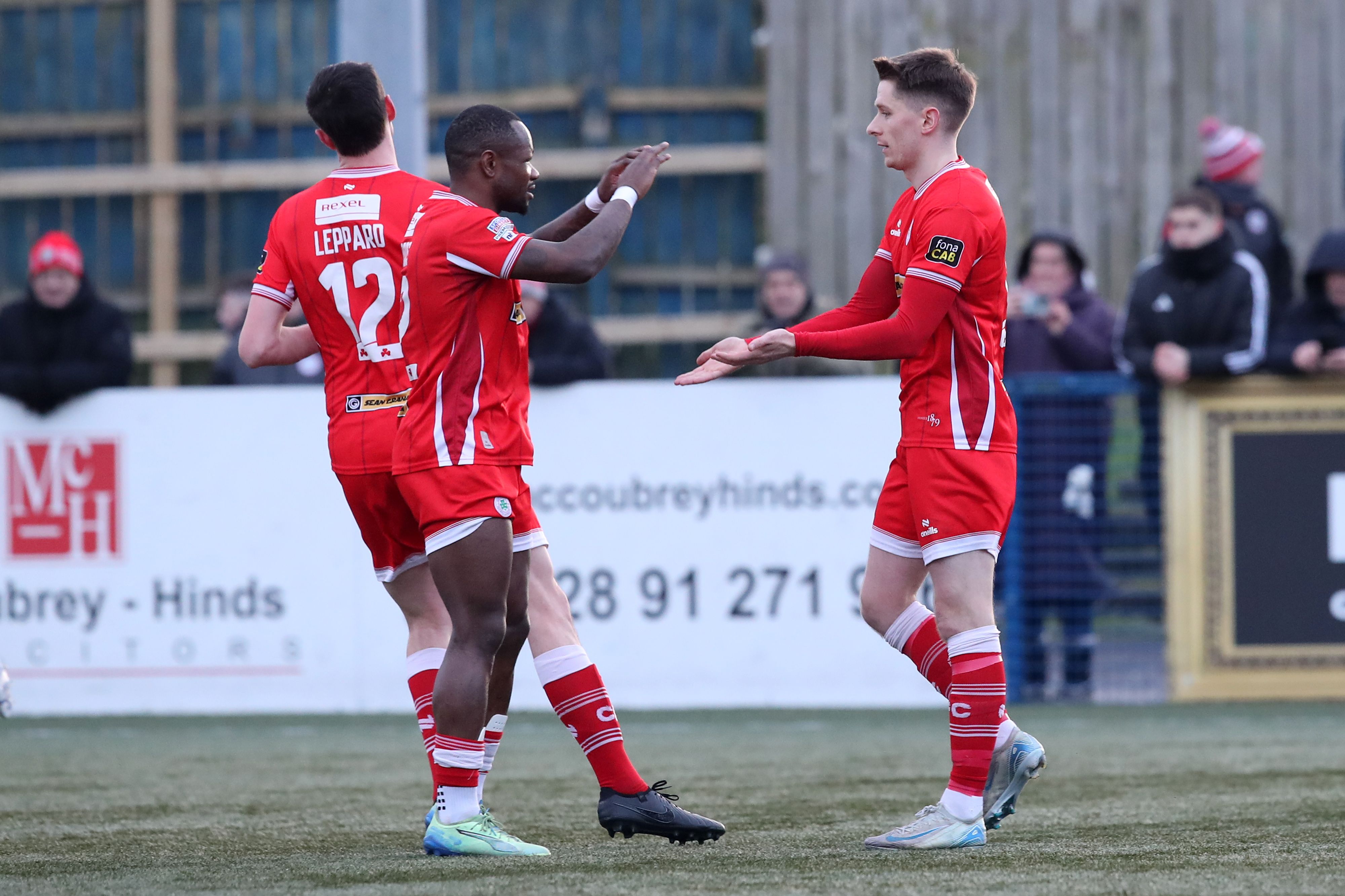 Ryan Curran opened the scoring for Cliftonville
